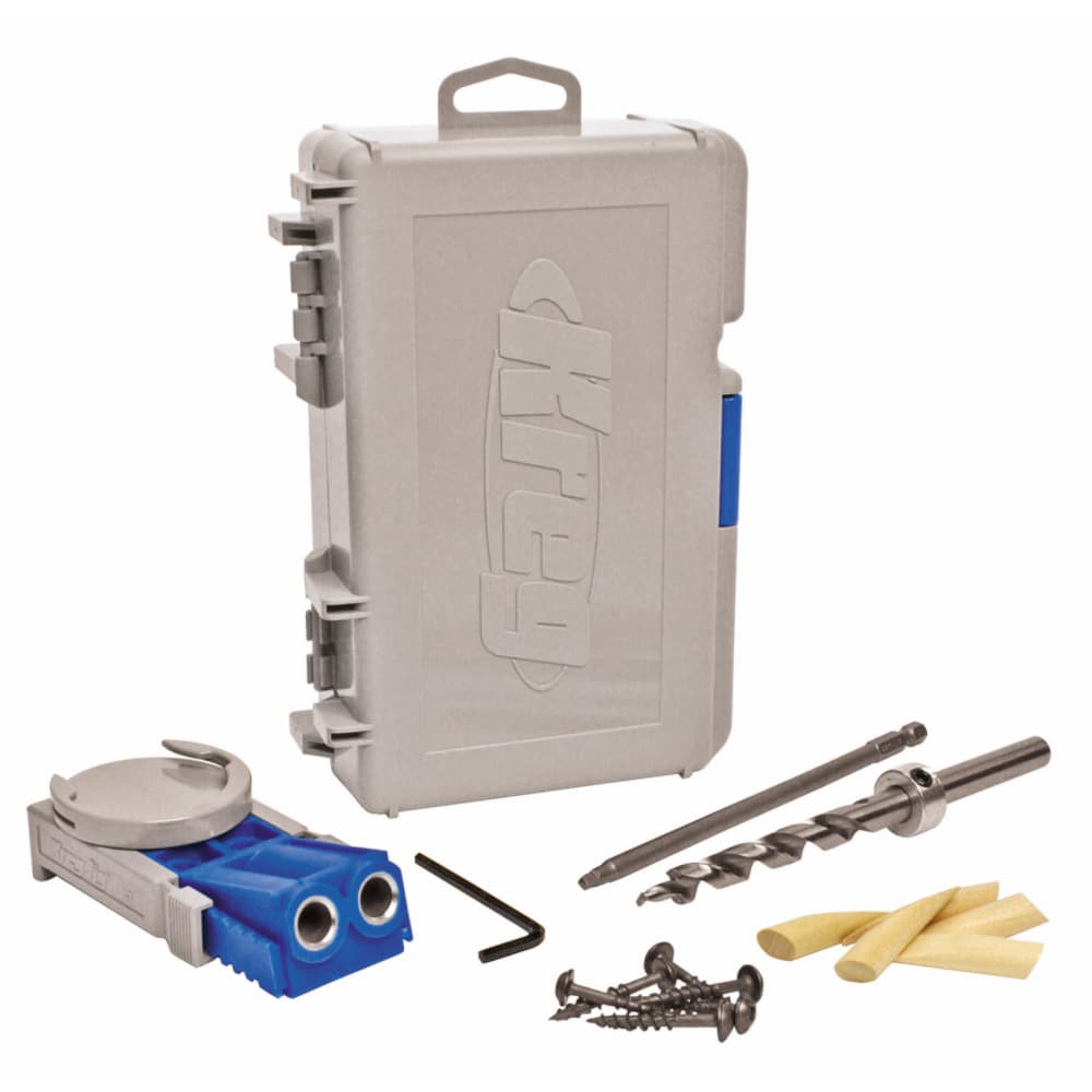 Kreg R3 Pocket Hole Jig System - Join Materials from 1/2-in to 1-1