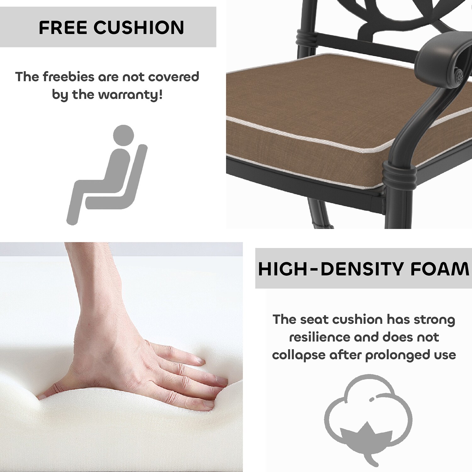 Dimakai DK-07SL8C1531 Patio-Dining-Sets - View #4