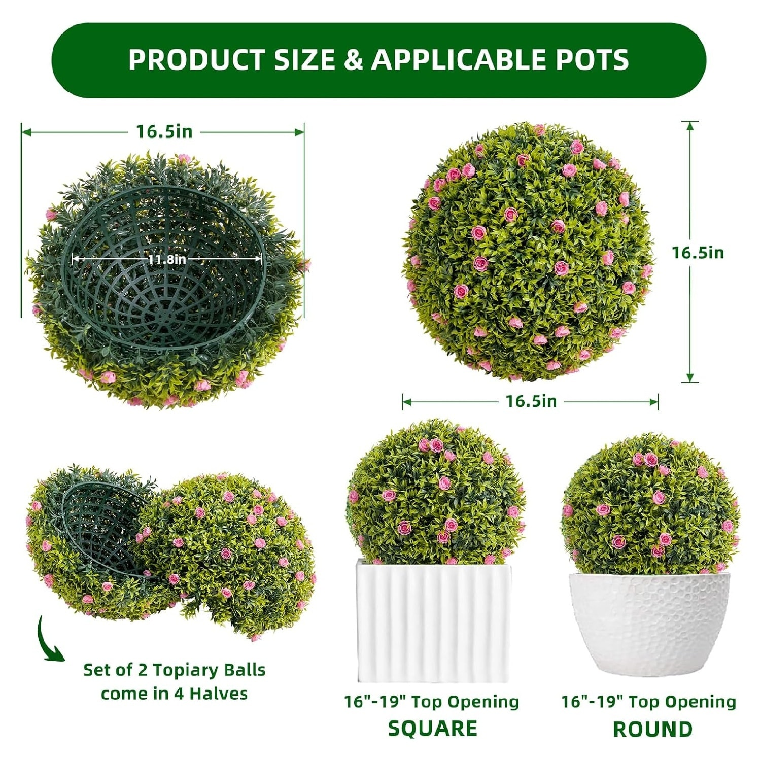 Qeetex GGL-PHK-34TQC6BC Artificial-Plants-Trees - View #2