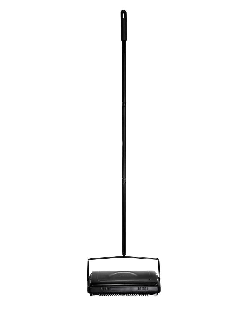 Alpine Industries Manual Carpet and Hard Surface Cordless Floor Sweeper ...