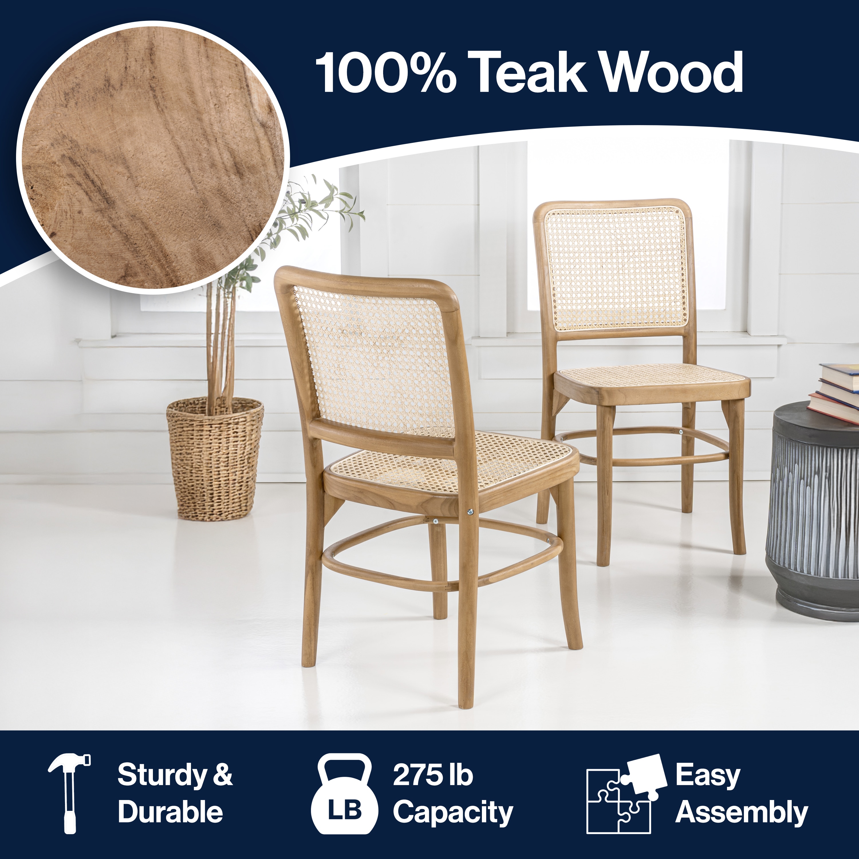 JONATHAN  Y DNG1002A-SET2 Dining-Chairs - View #5