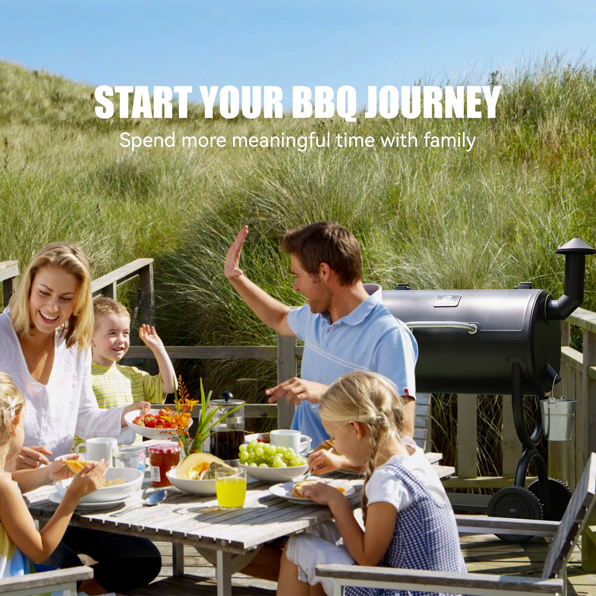 Z GRILLS ZPG-550B Pellet-Grills - View #10