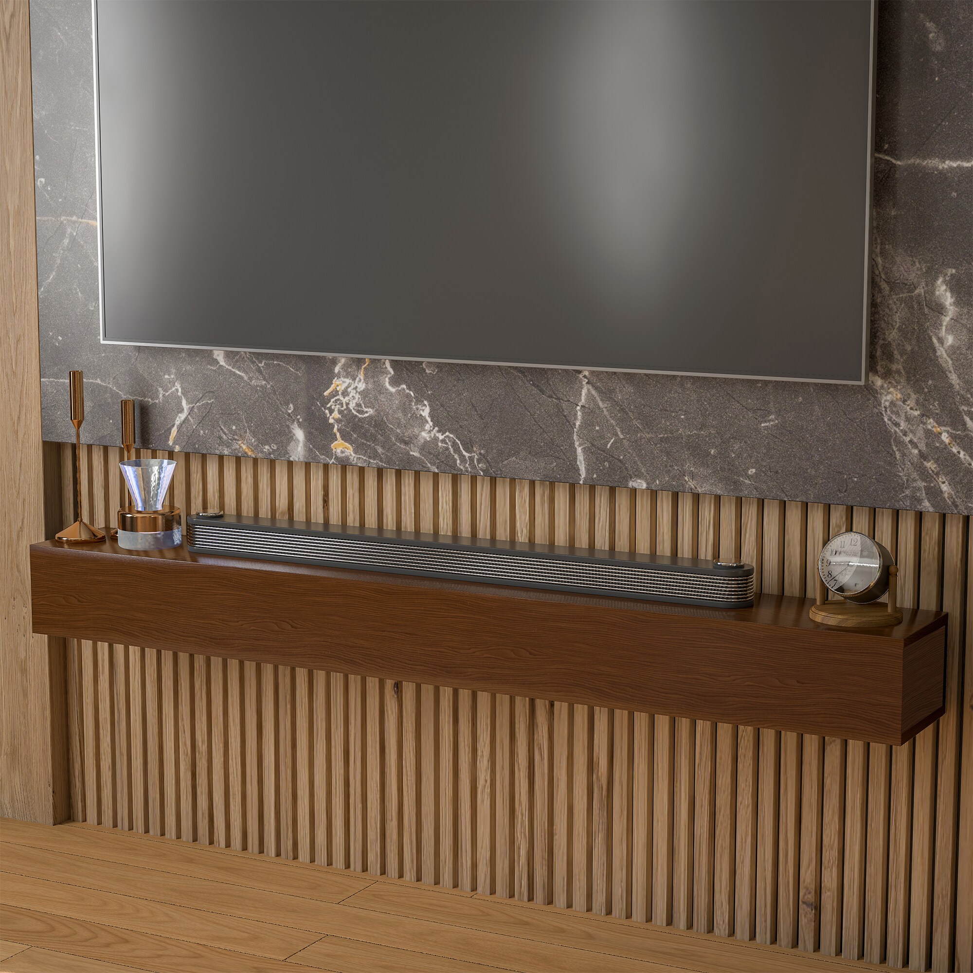 Gaierptone CRXYR6Q7LBK Wall-Mounted-Shelving - View #4