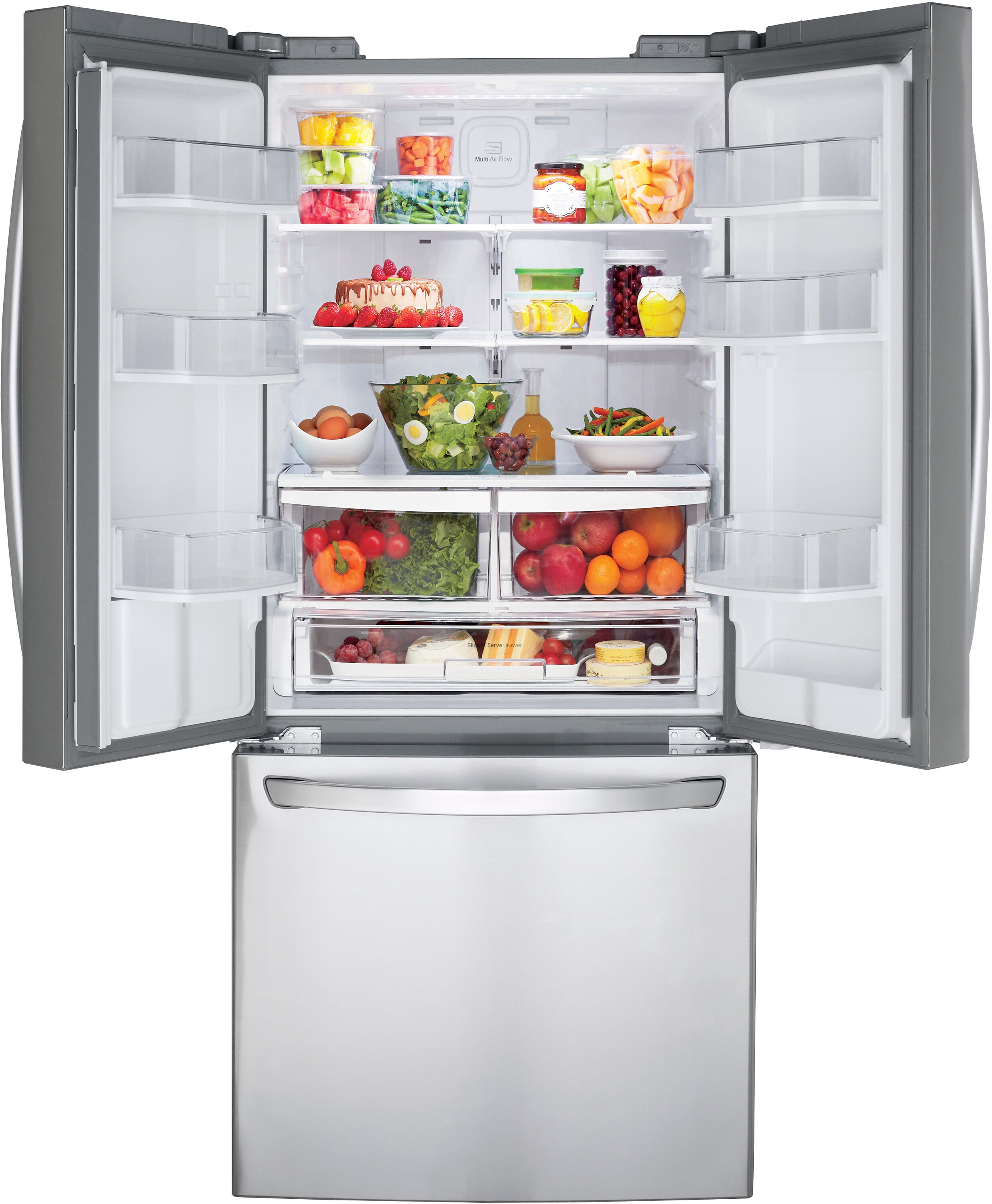 LG LFDS22520S French-Door-Refrigerators - View #2