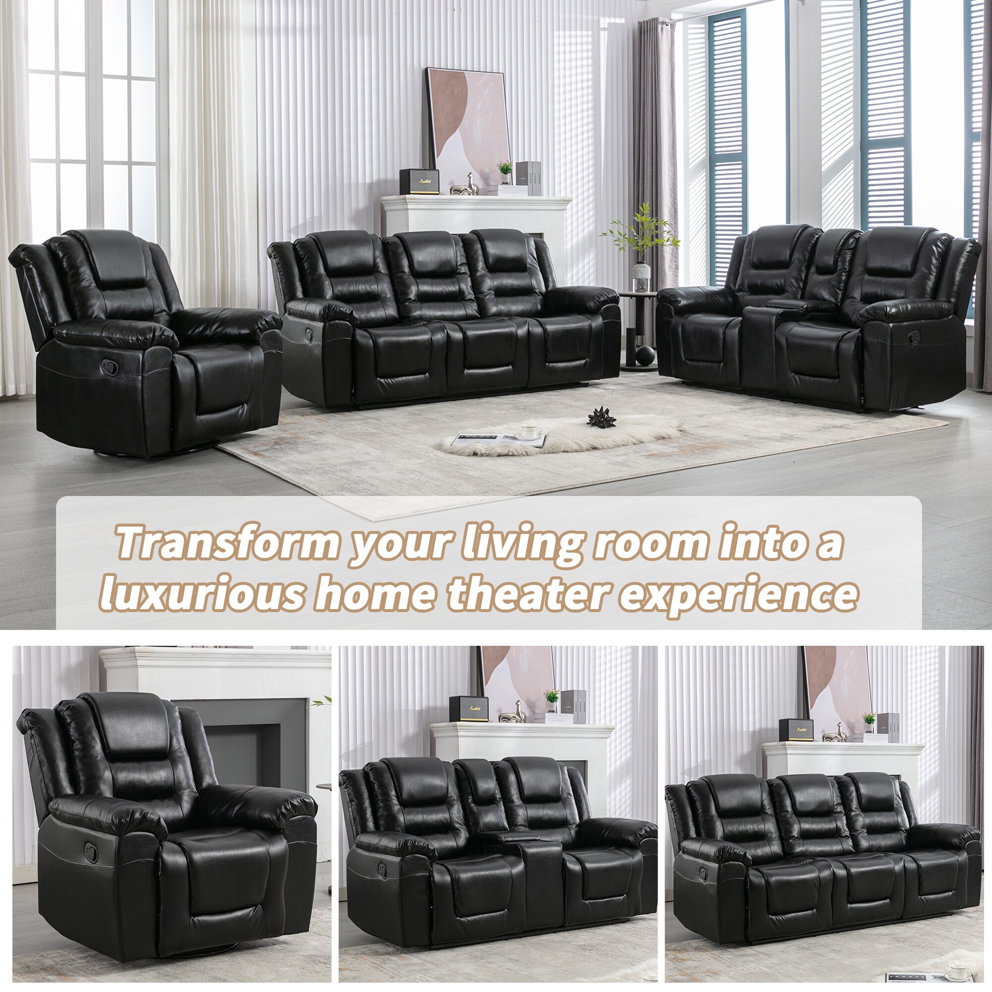 ModernLuxe WF323618AAB Sofas-Loveseats - View #4