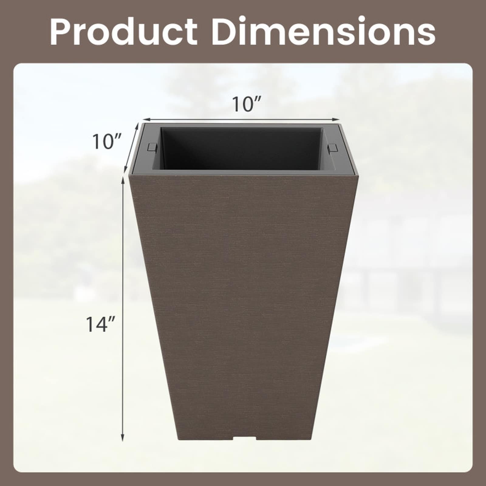 SUGIFT LW108SUGHY1839 Planter-Window-Box - View #3