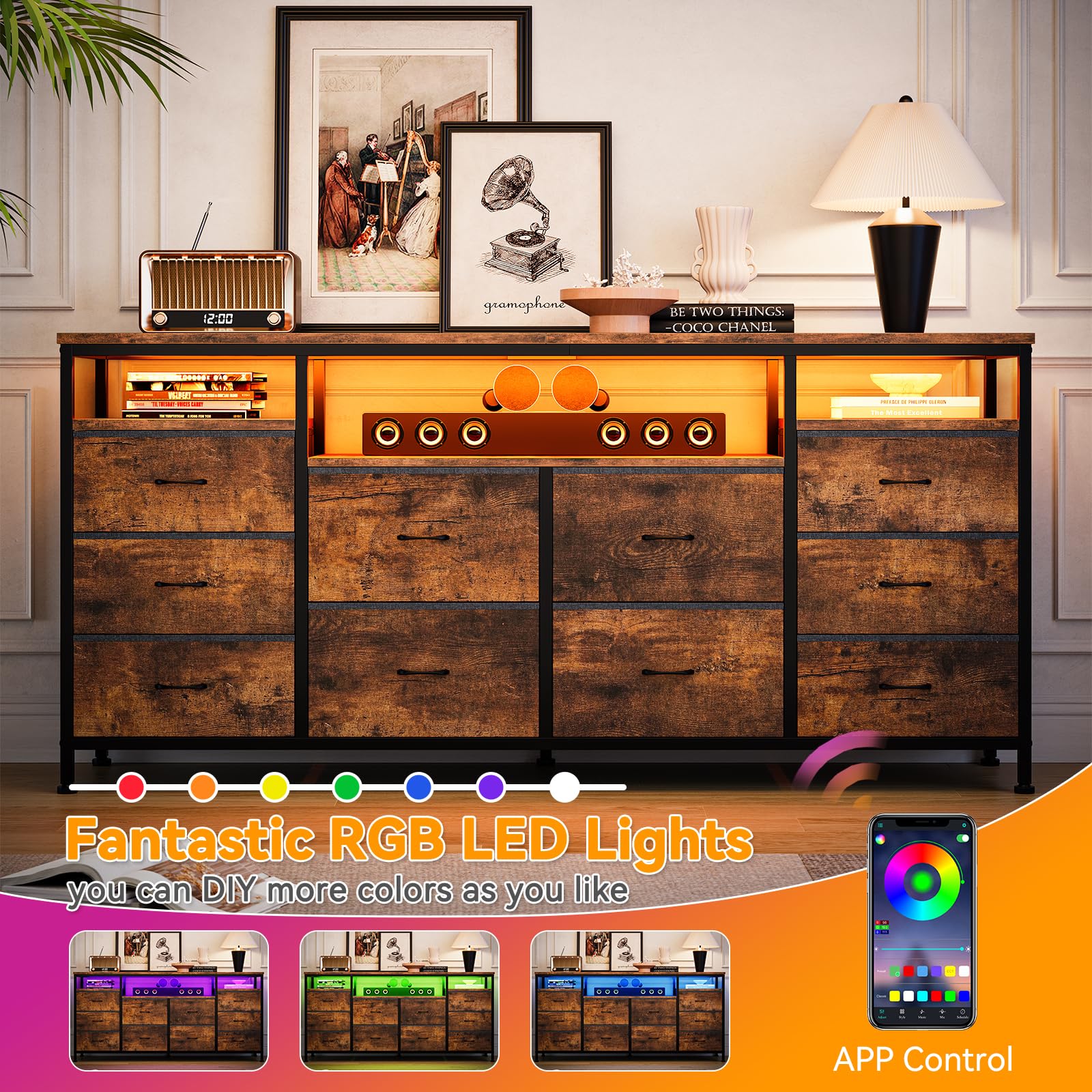 GarveeLife MX-CO8IZNKEYD Tv-Stands - View #5