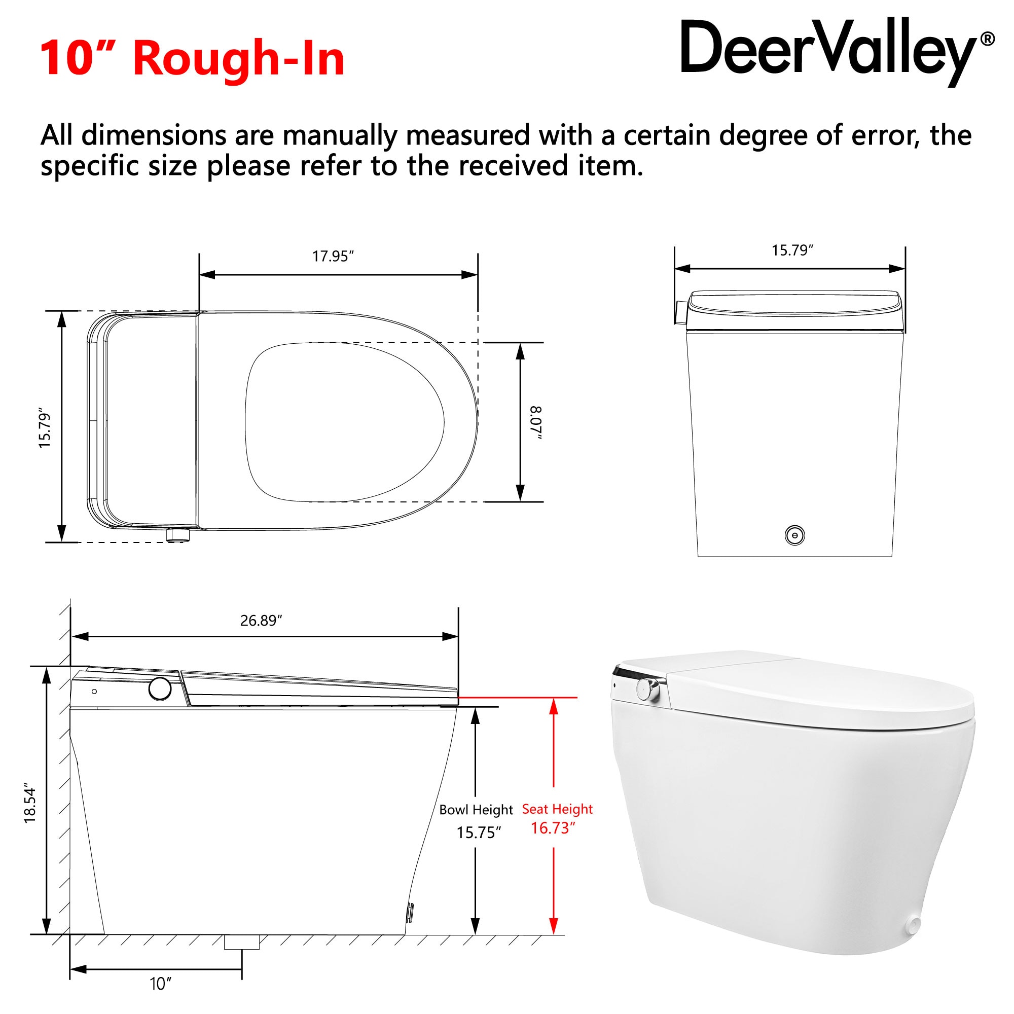 DeerValley DV-1S0029R bidets - View #3