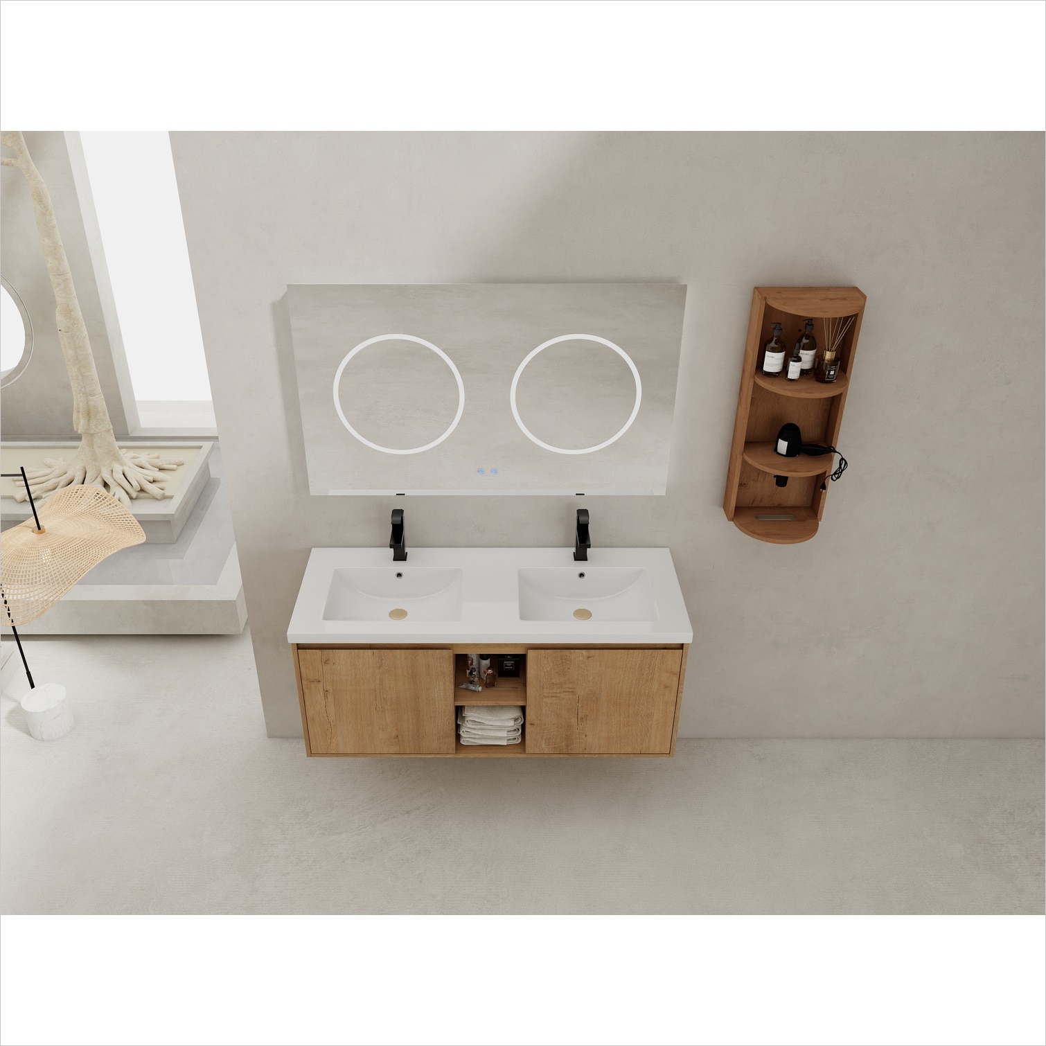 Naturefalls TU3TQ83NDH1E Bath-Vanity-Combo - View #11