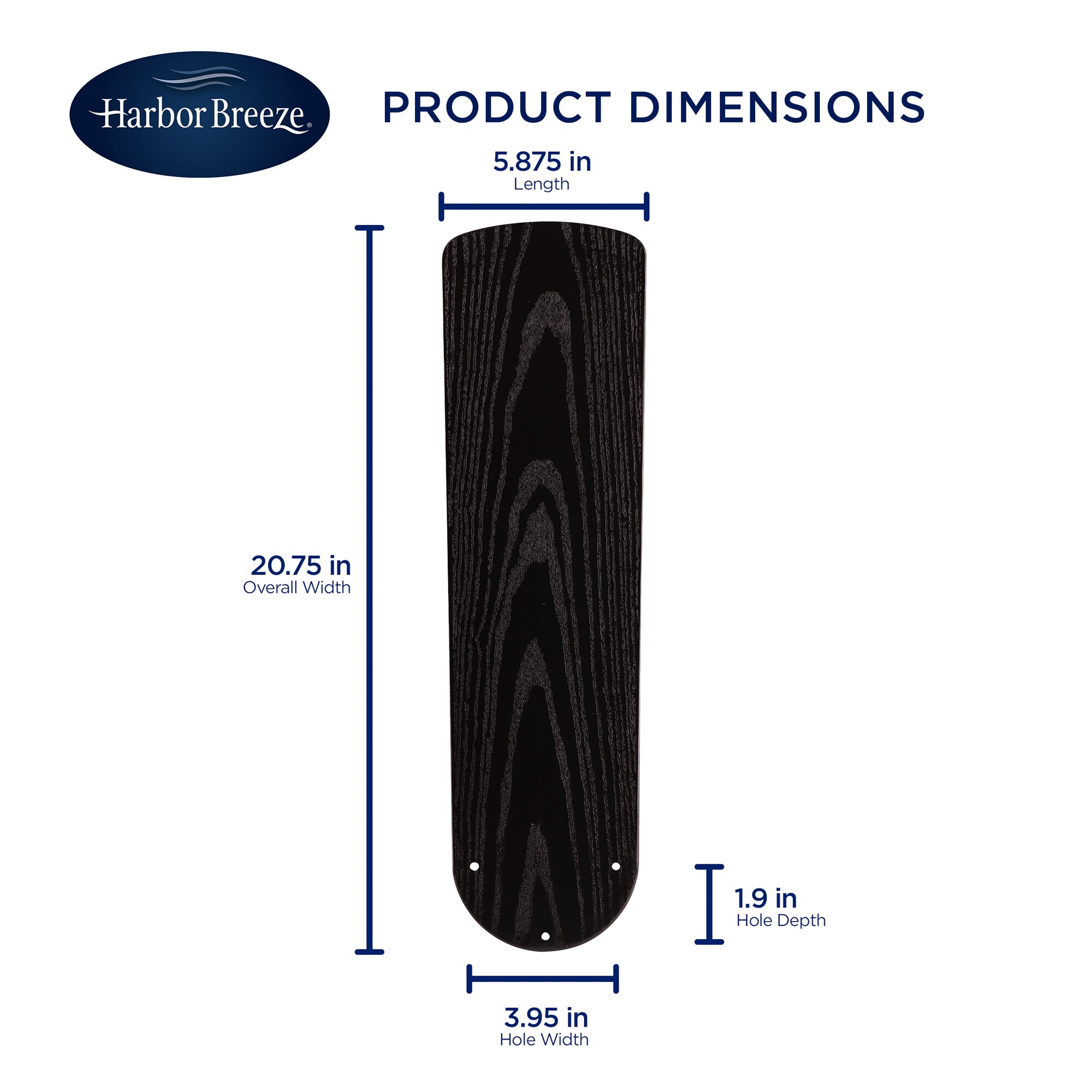 Harbor Breeze 40418 Ceiling-Fan-Blade-Arms - View #7