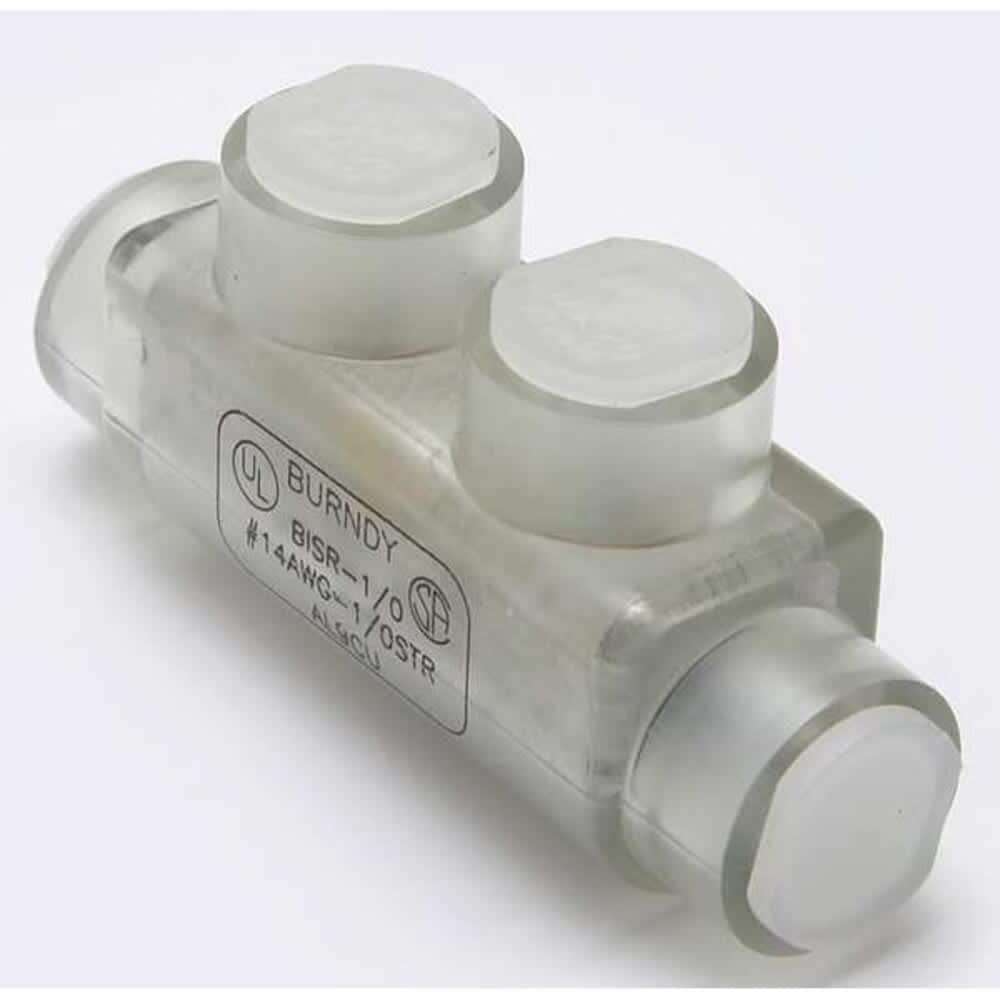 BURNDY  Insulated Multitap Connector2.91 In. L BISR1/0