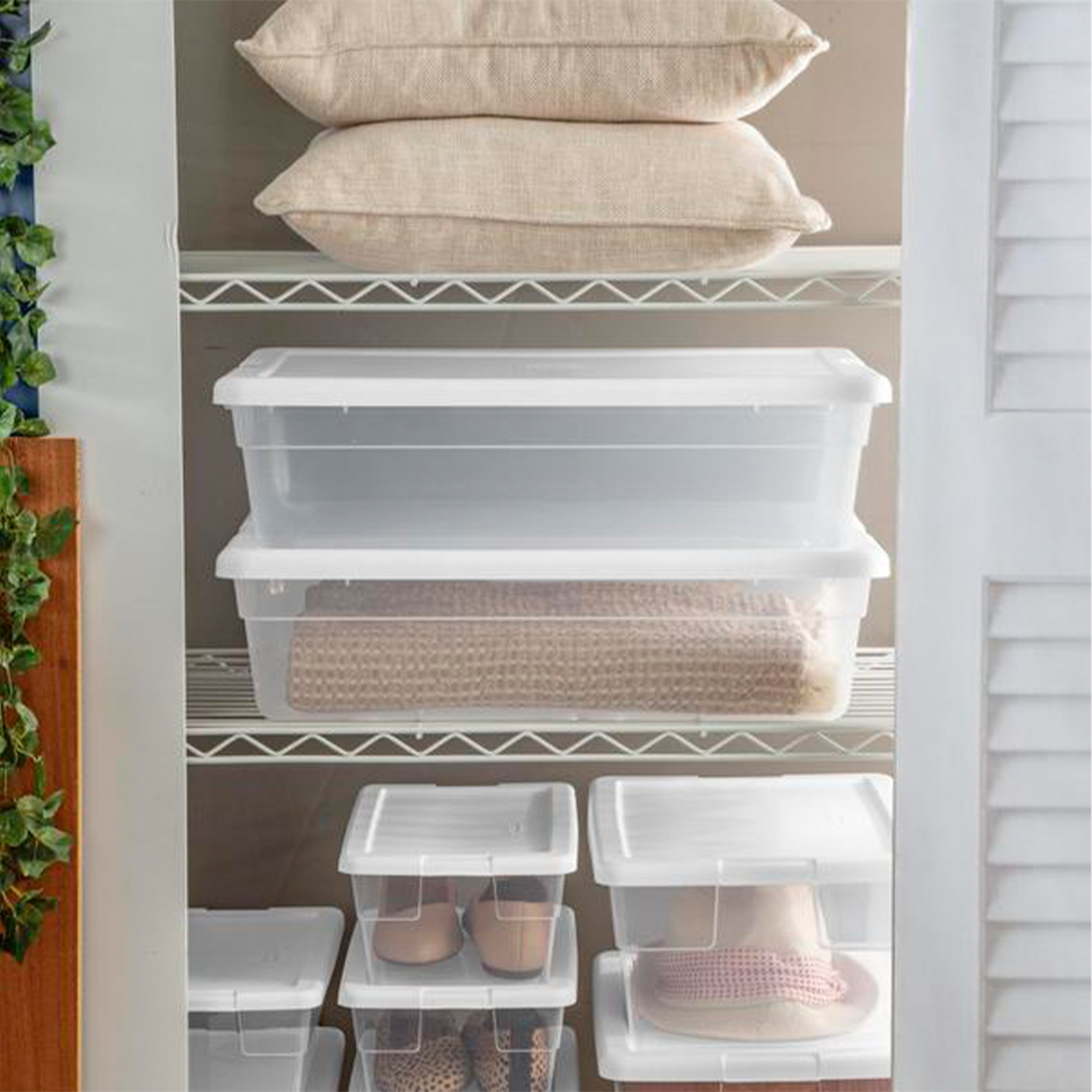 Sterilite 48034 Plastic-Storage-Totes - View #11