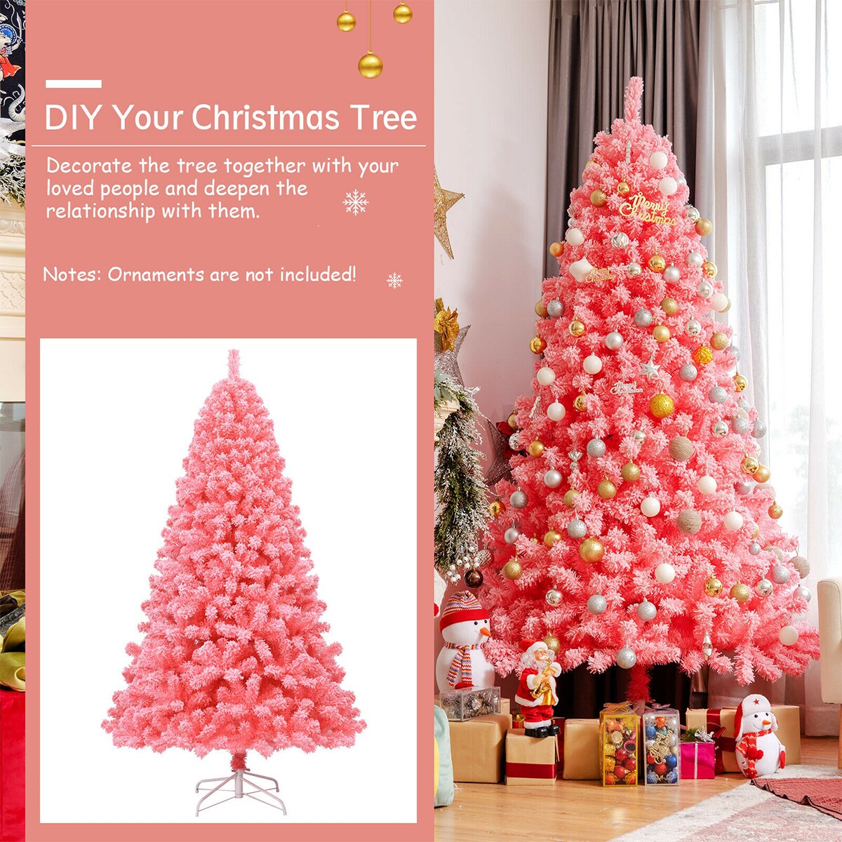 WELLFOR CM-HJY-23567 Artificial-Christmas-Trees - View #4
