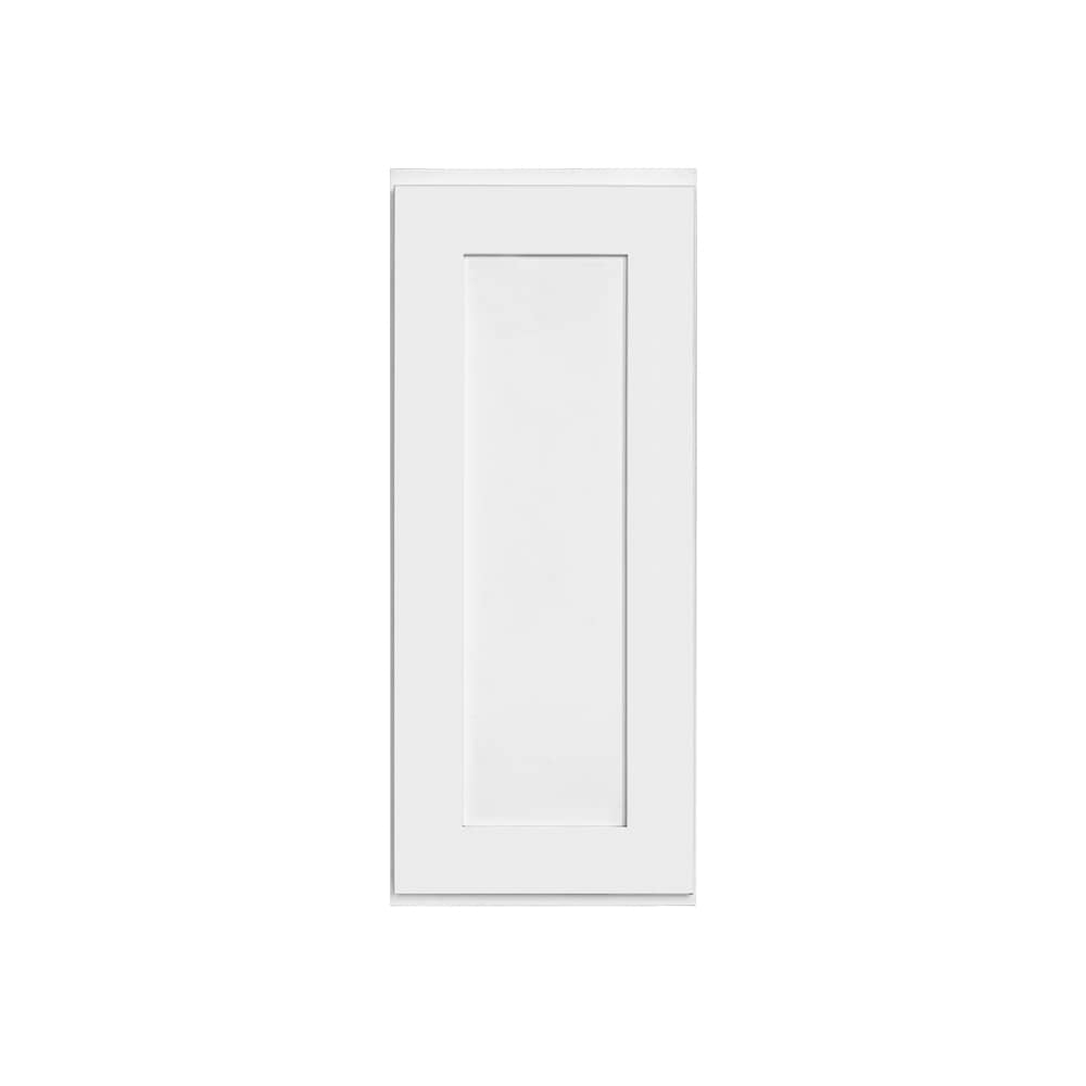 RELIABILT LS-SW-W1536R Fairplay 15-in W x 36-in H x 12-in D White Wall Ready to assemble Plywood Cabinet (Recessed Panel Shaker)