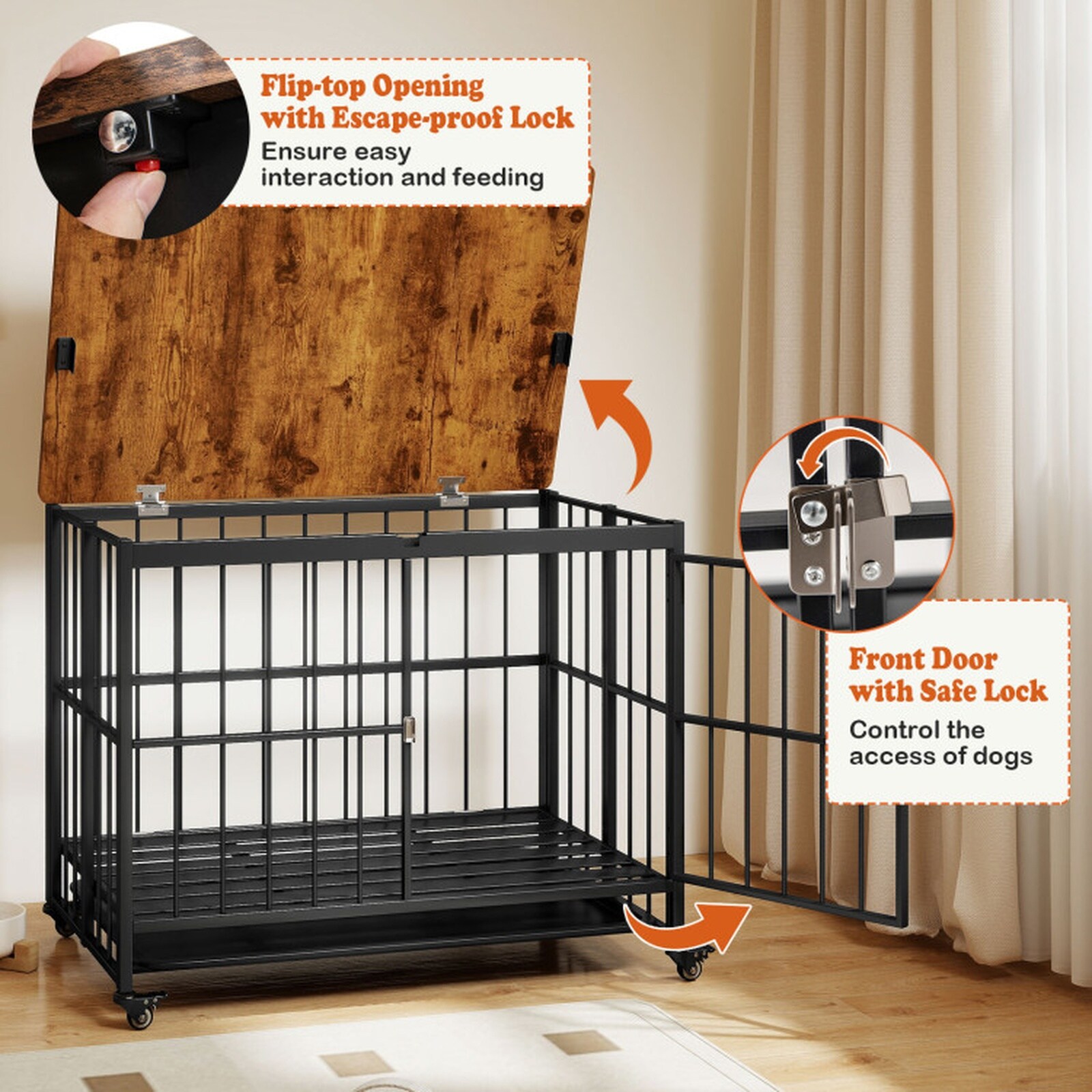 SUGIFT LW102SUGHY3073 Pet-Crates-Carriers - View #4