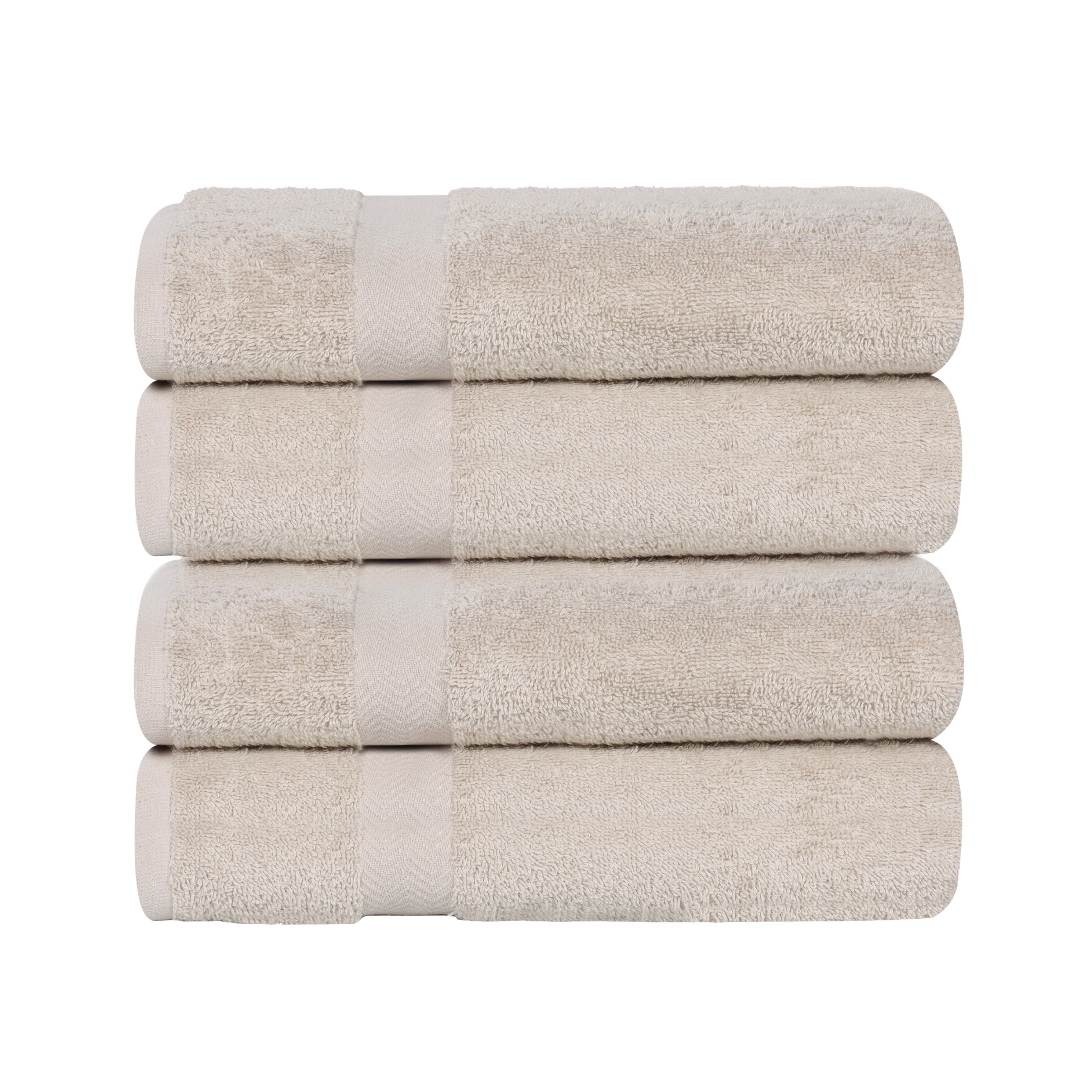 Superior 4 -Piece Stone Cotton Quick Dry Bath towel set