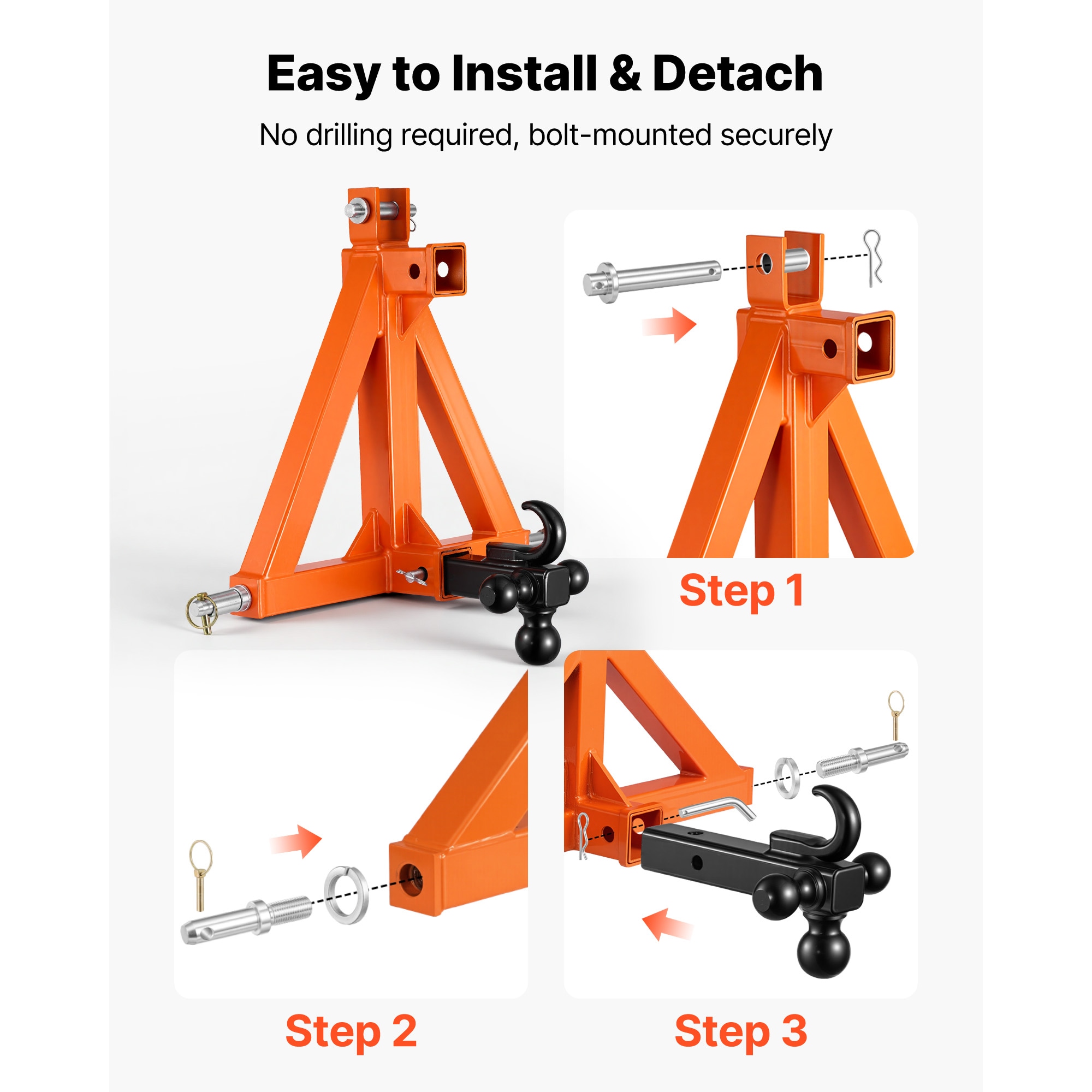 VEVOR SCSJXJSQSJKS17399V0 Tiller-Attachments - View #5