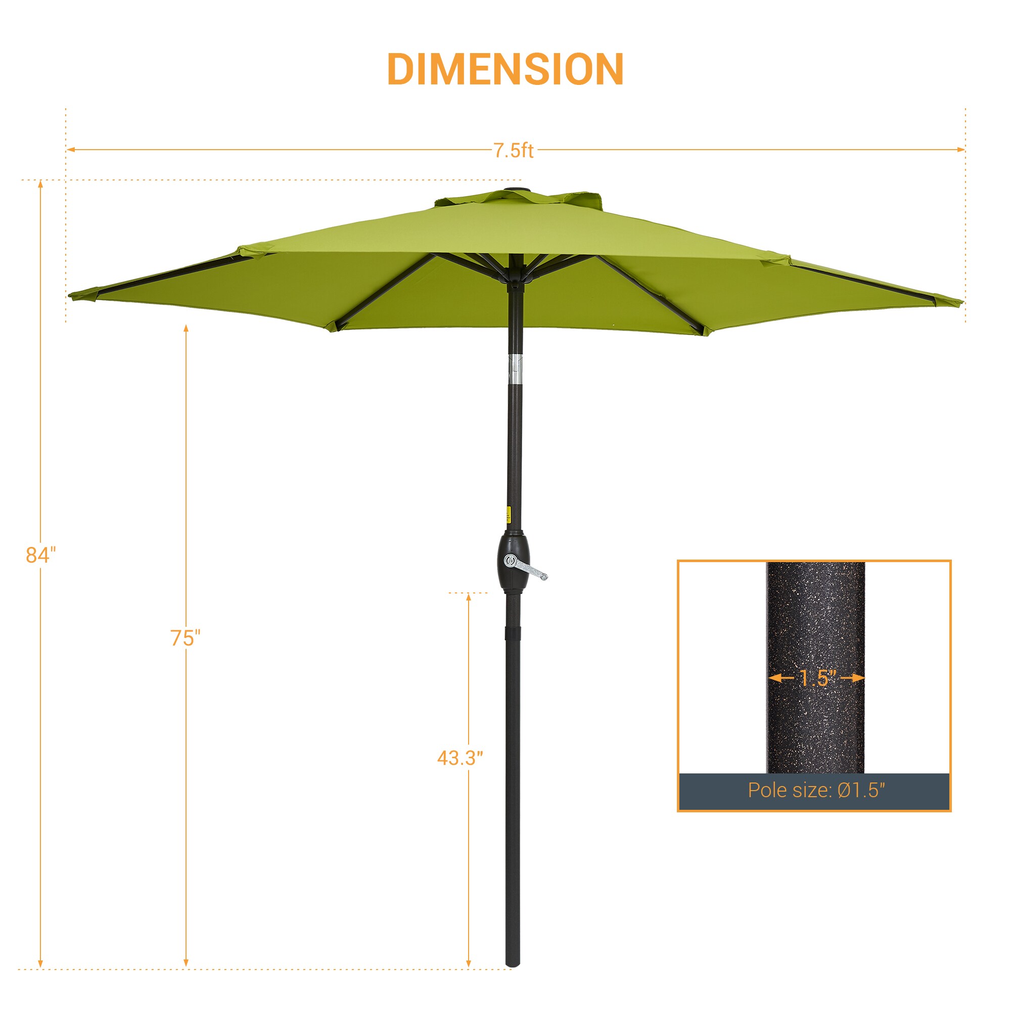 ACEGOSES LW-75LG Umbrellas-2 - View #7