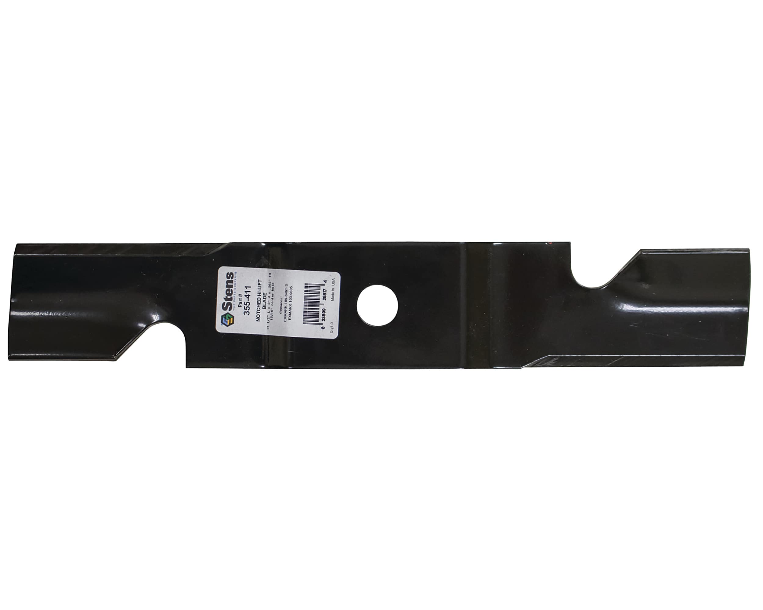 Stens Multiple Sizes Deck Standard Mower Blade for Riding Mower