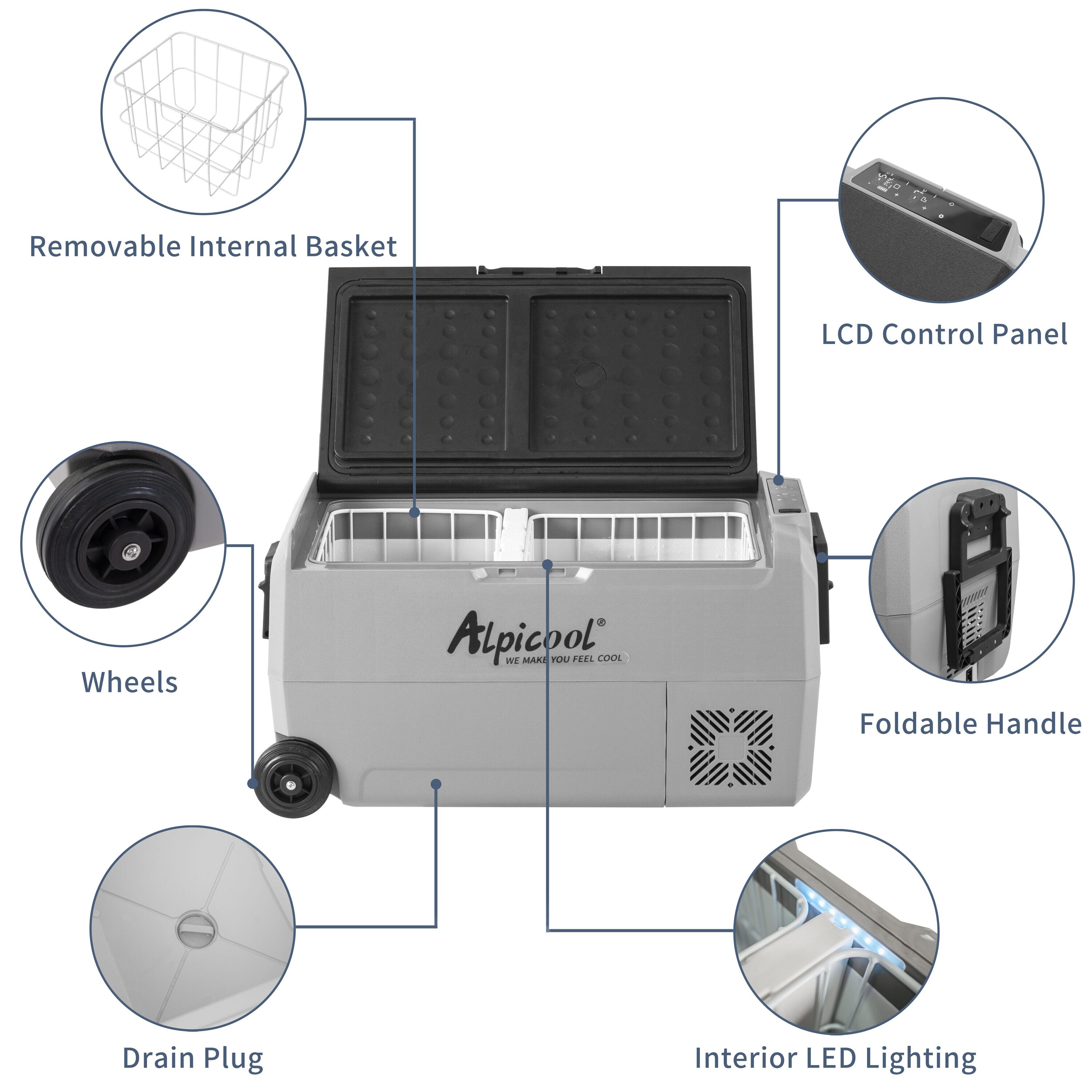 Alpicool T36 Portable-Coolers - View #5