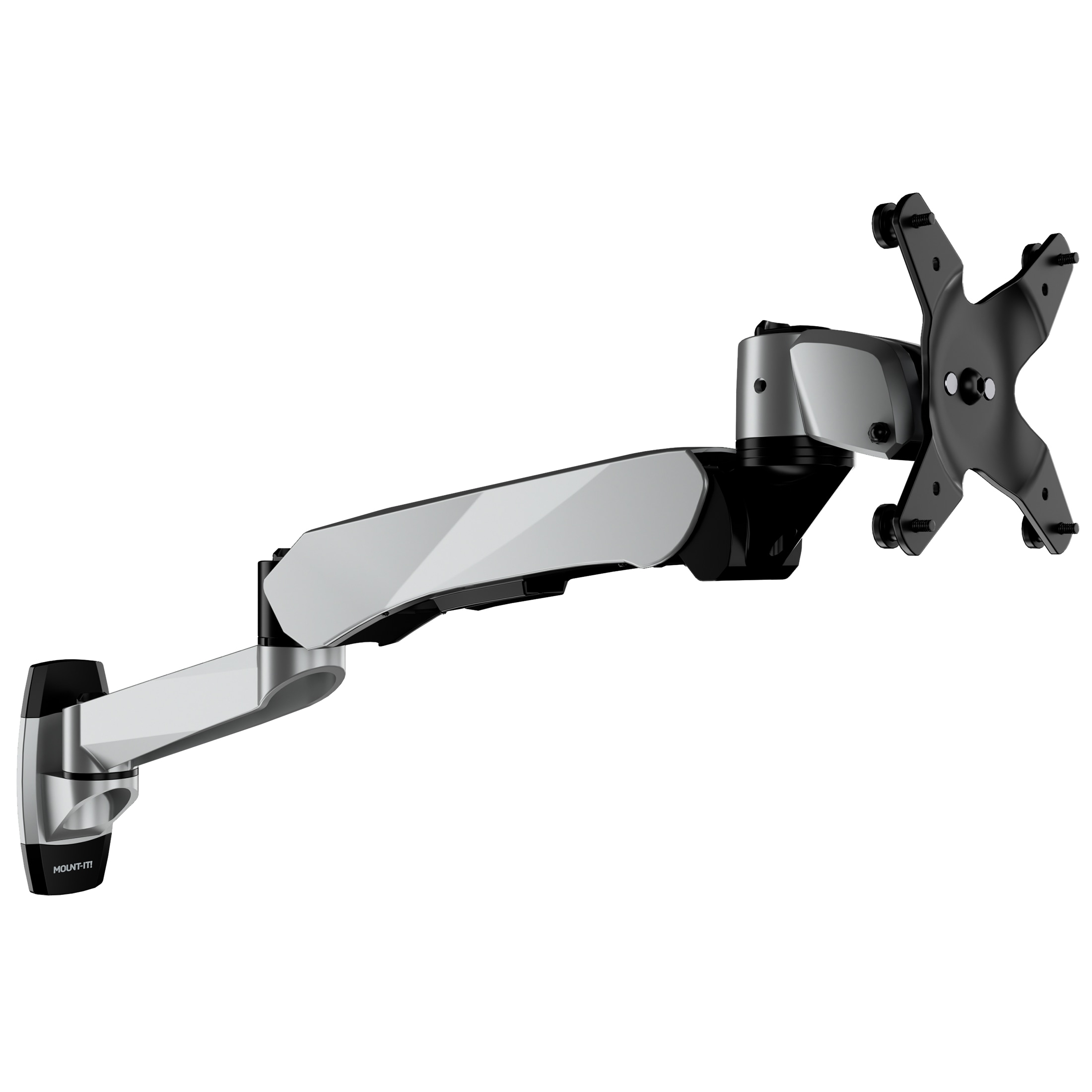 MI-35114 CLiX Series Full Motion Single Monitor Wall Mount with Gas Spring Arm