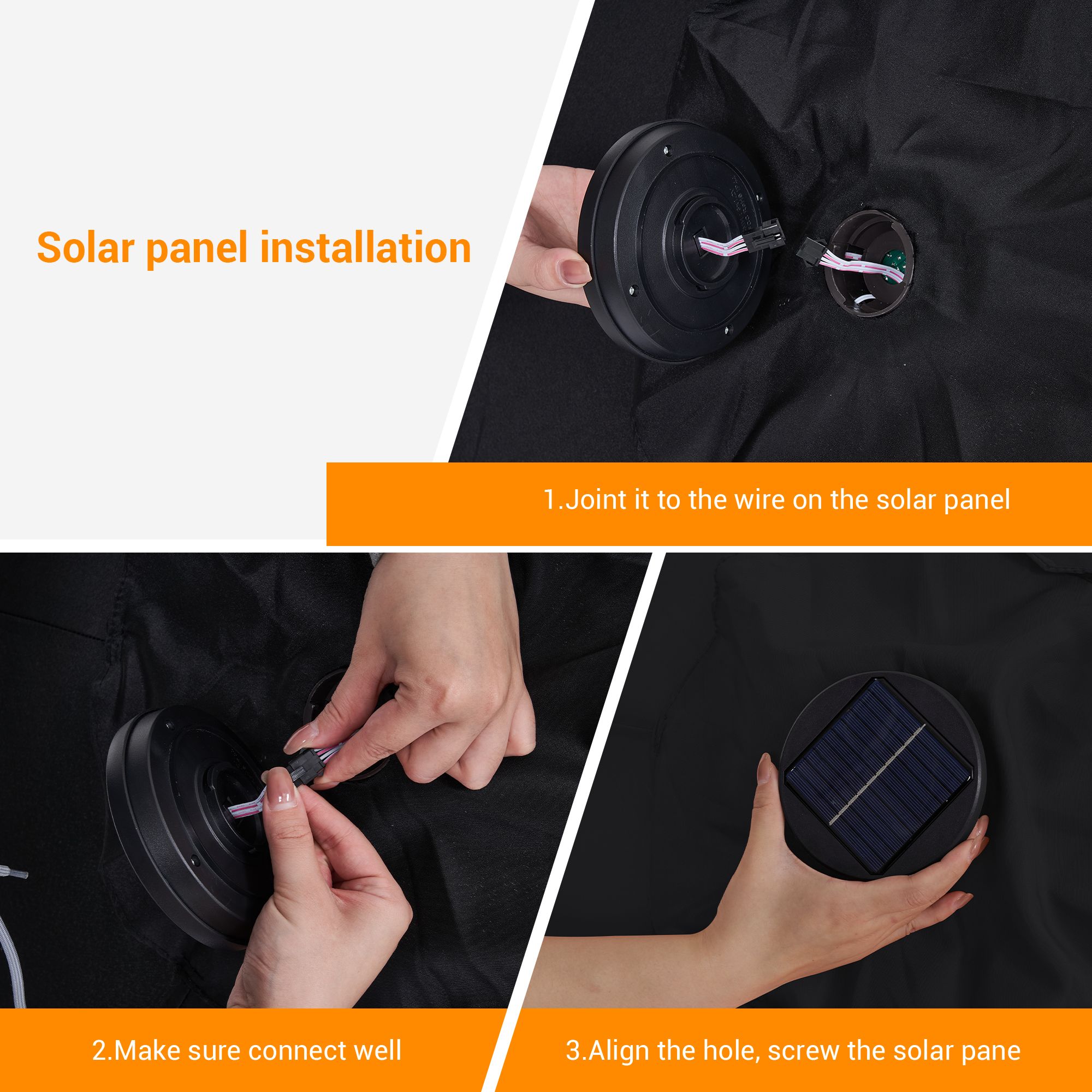 Sonkuki SD-TJLED75BK Umbrellas-2 - View #5