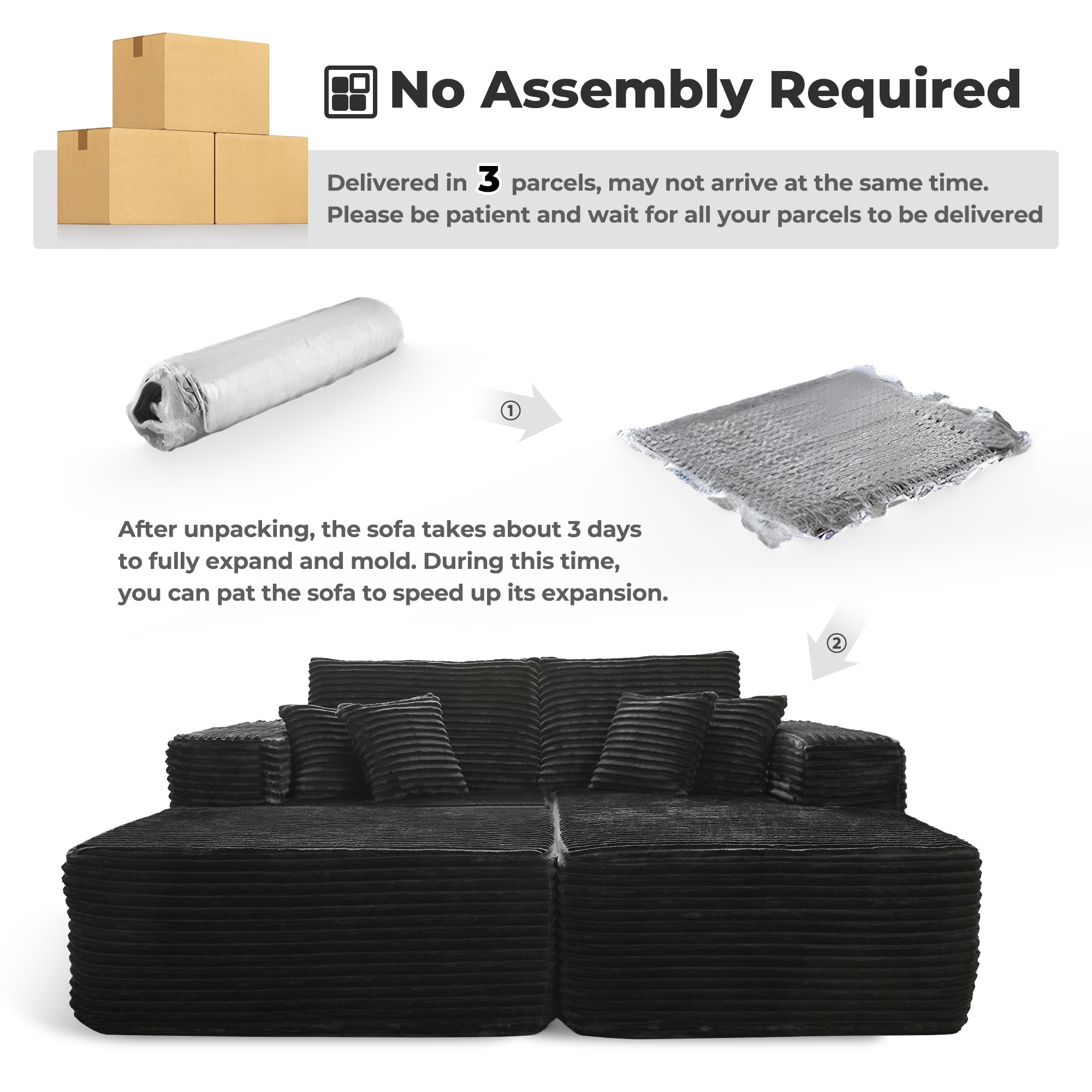 weaxty DCDSA2430 Sofas-Loveseats - View #5