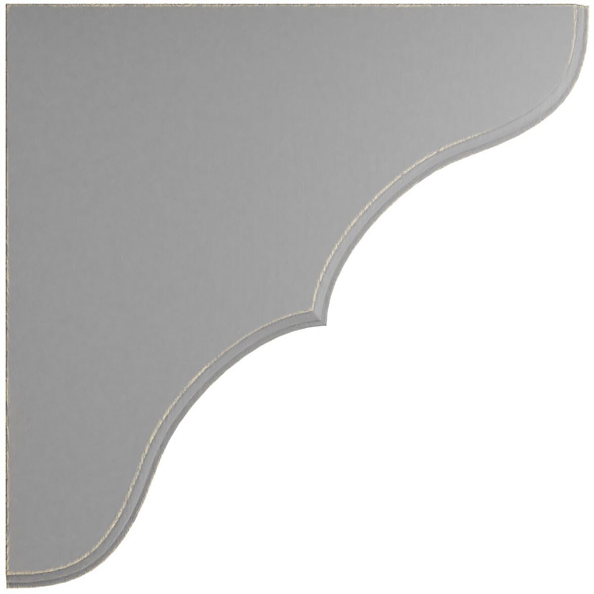 Ekena Millwork BKTWD02X10X10STPG Exterior-Brackets-Braces - View #3