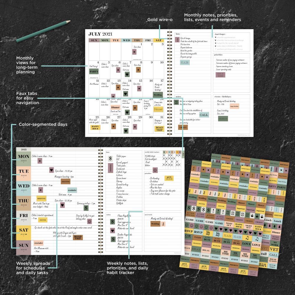 TF Publishing 22-9708A Calendars-Planners - View #10