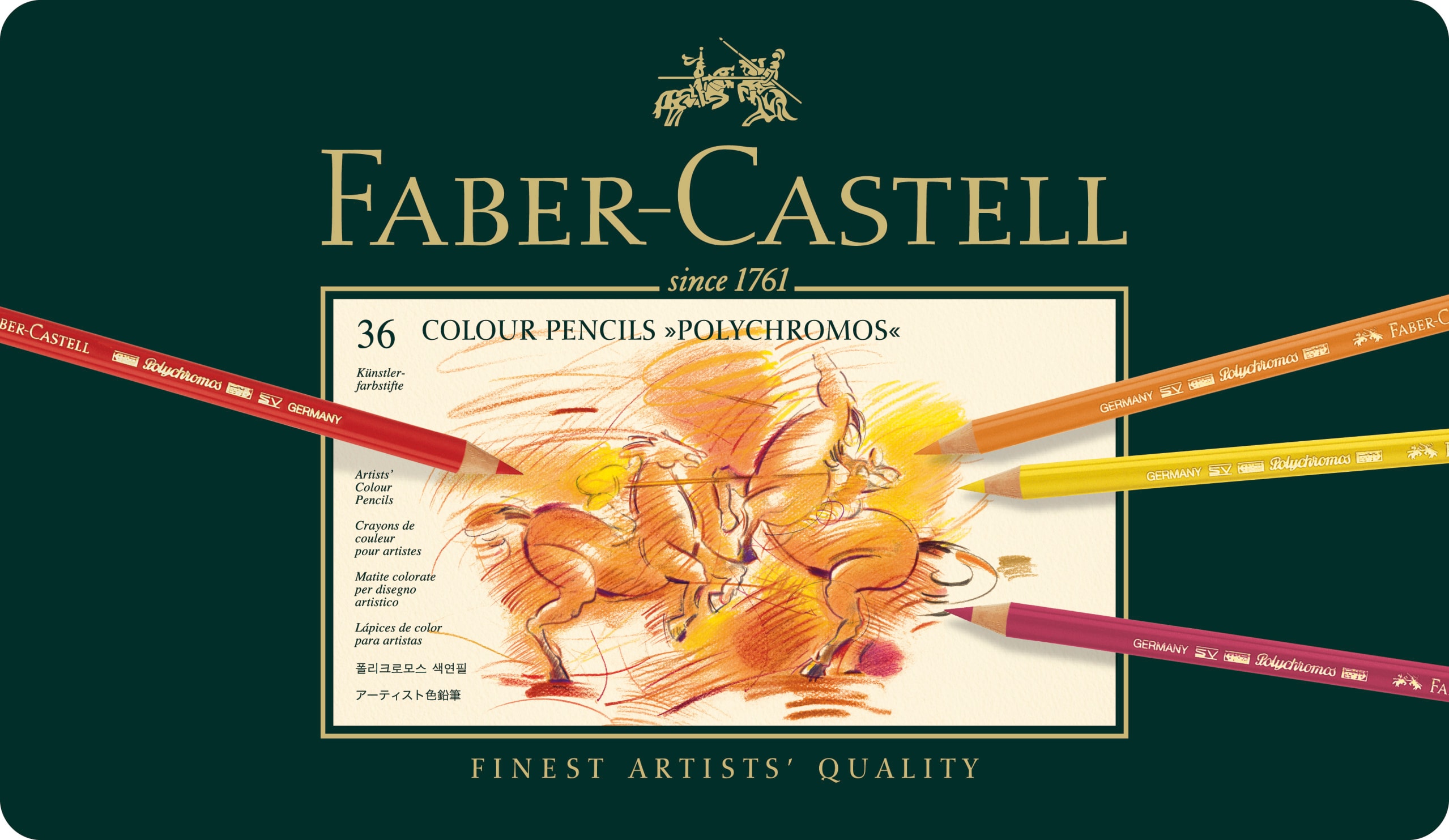 Faber-Castell Goldfaber Colored Pencils – 36 Vibrant Colors, Adult Color  Pencils (Beginners) 