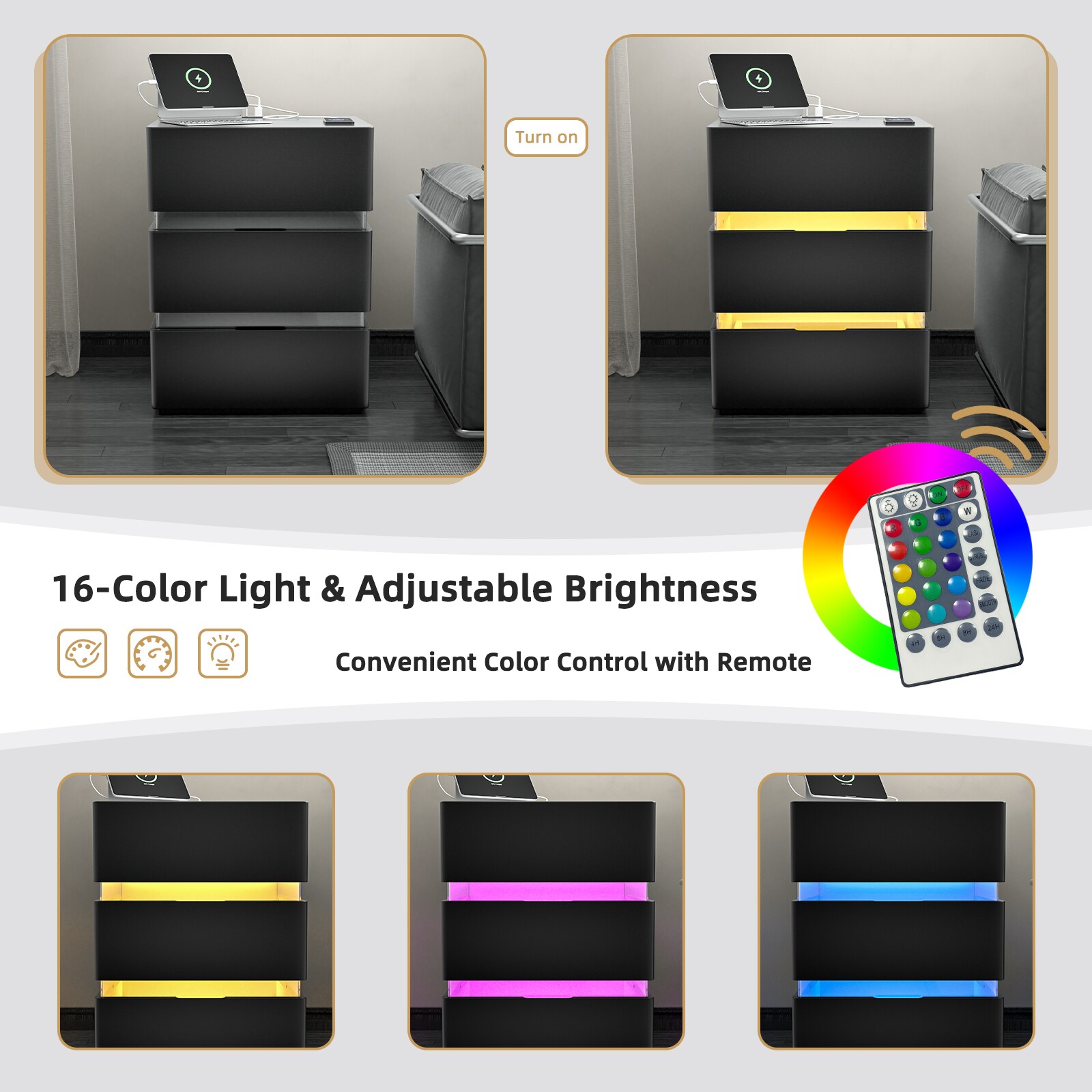Outopee LO1G52004175 nightstands - View #6