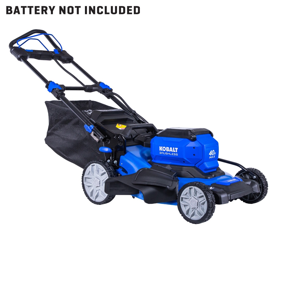 Kobalt KSPM 1140A-03 Gen4 40-volt, 20-in Self Propelled Battery Walk Mower with (Battery and Charger Not Included)