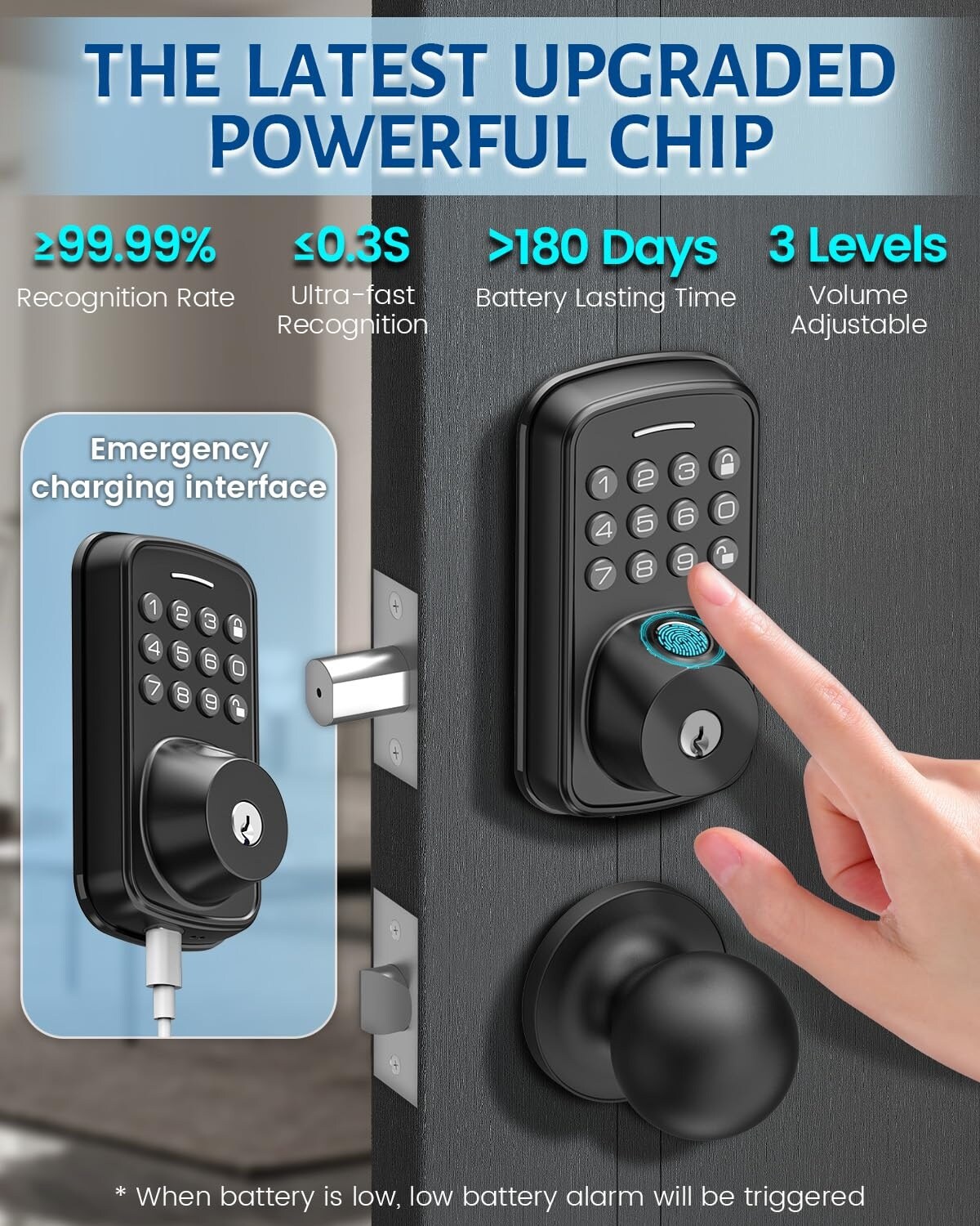 Adrinfly LAD0509M22 Electronic-Door-Locks - View #8
