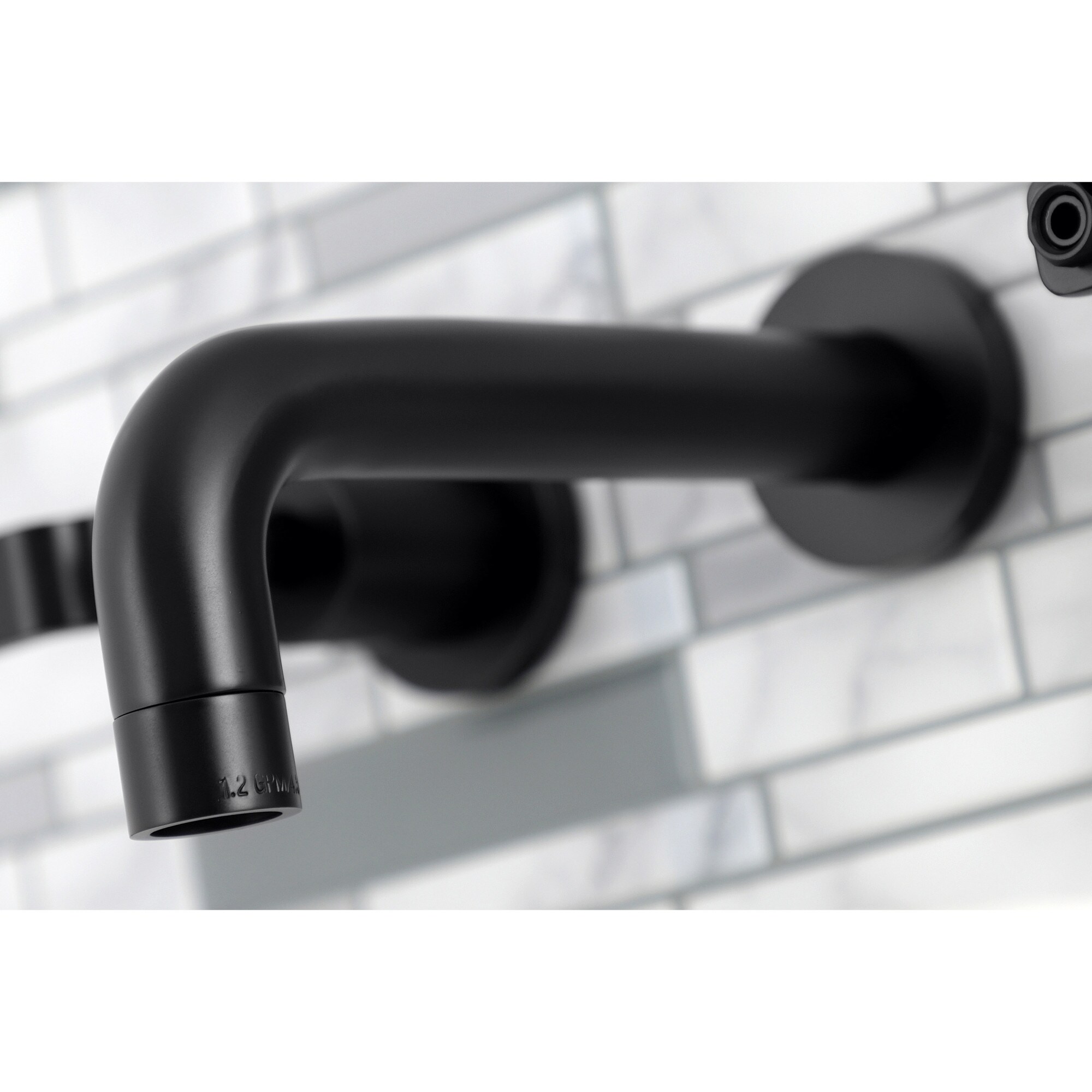 Kingston Brass Whitaker Matte Black 2-handle at Lowes.com