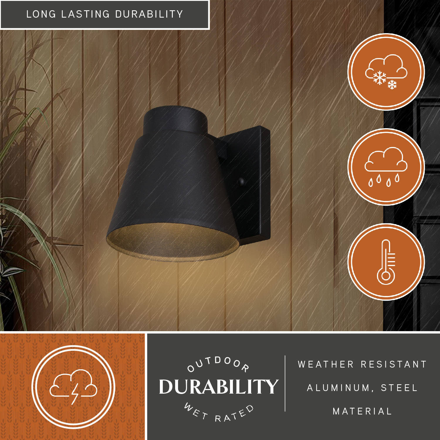 Cascadia T0769 Outdoor-Wall-Lighting - View #3