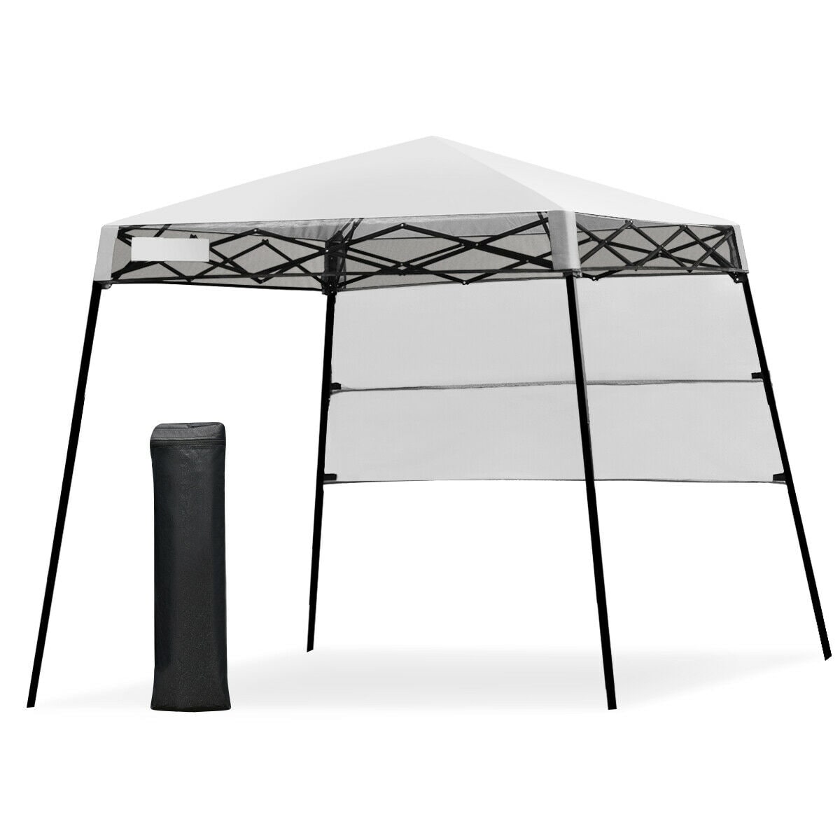 Clihome CWCH-OP70298WH 7-Feet x 7-Feet Square White Pop-up canopy
