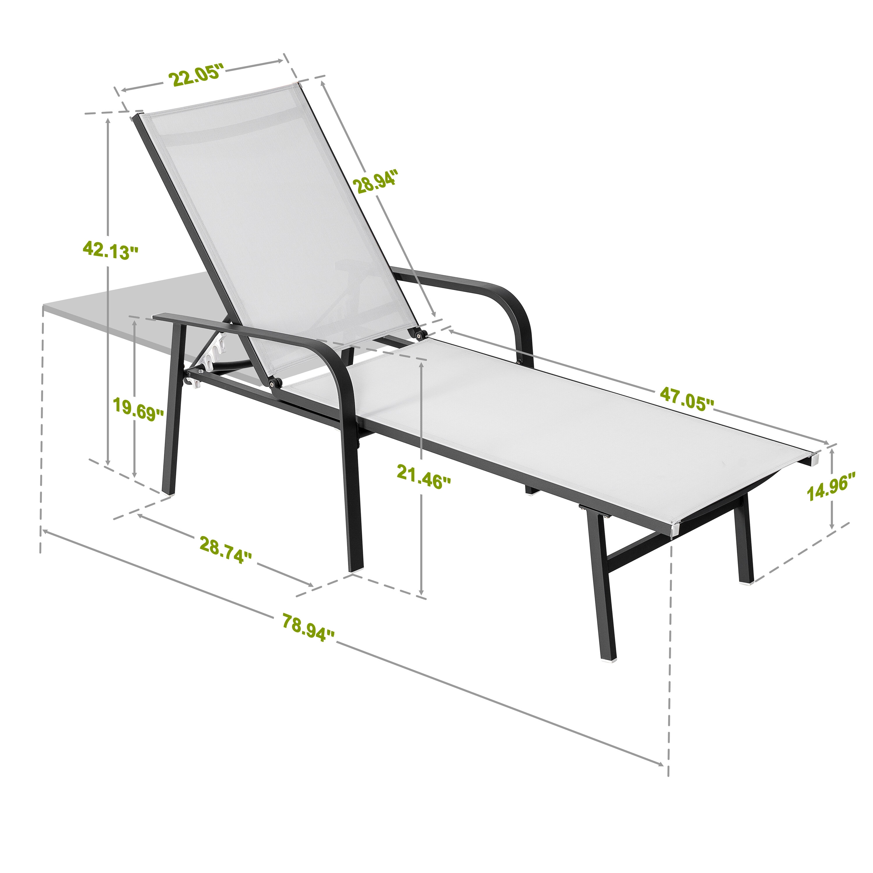 Nuu Garden LS103-W Patio-Chairs - View #4