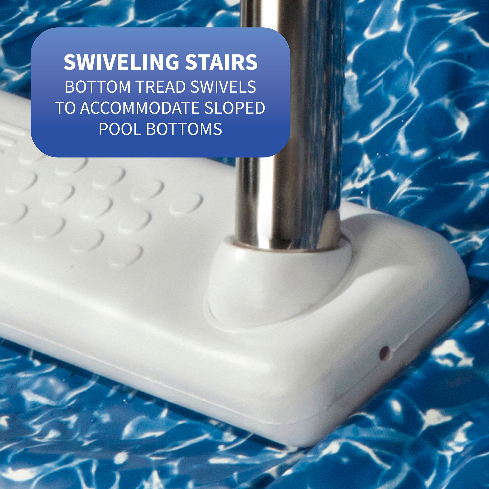 Blue Wave NE1145 Above-Ground-Pool-Lad-Steps - View #4