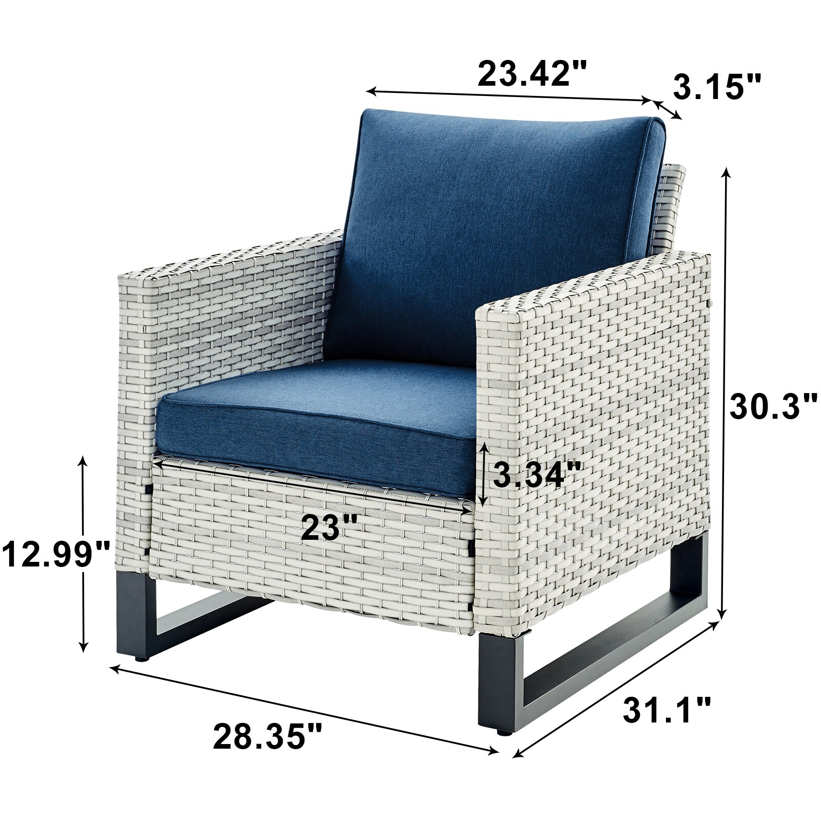 Rilyson FS083X2-2NB Patio-Chairs - View #4