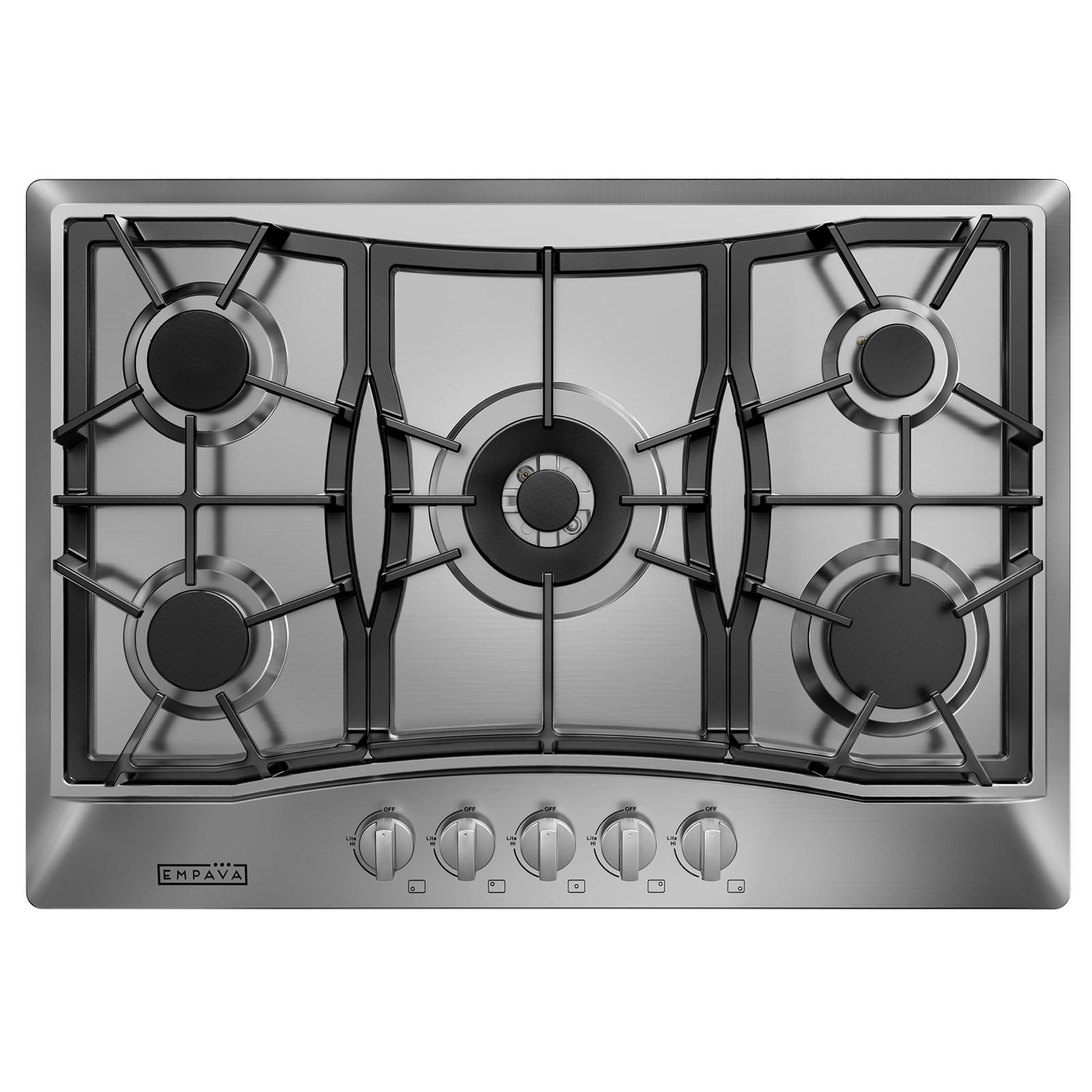 Empava EPA-GC21-30 2024 NEW SALE 30-in 5 burners Stainless steel Gas Cooktop