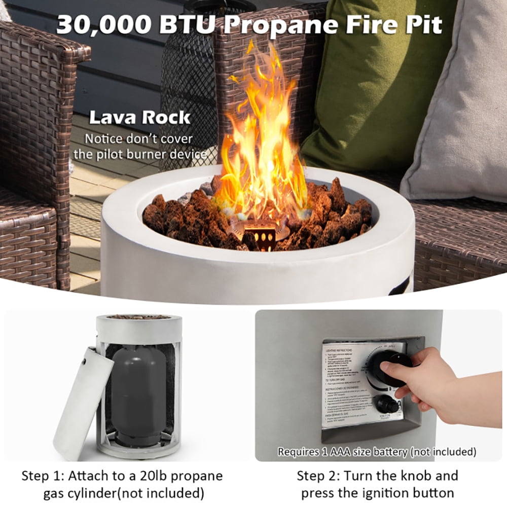 Choco Moon 8851426143121 Outdoor-Woodburning-Firepits - View #5