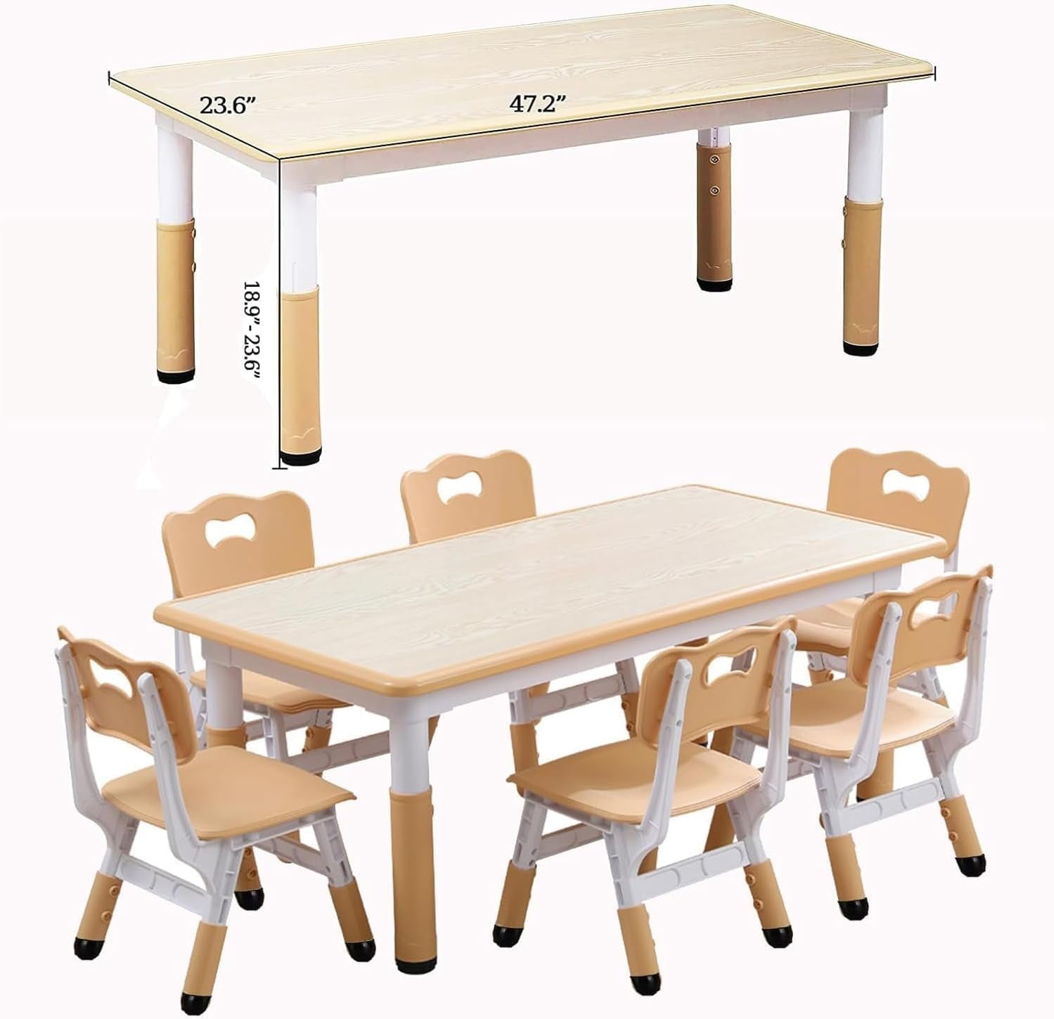 IdealHouse WEHHZ-H6238TXWIY2R Dining-Sets - View #5