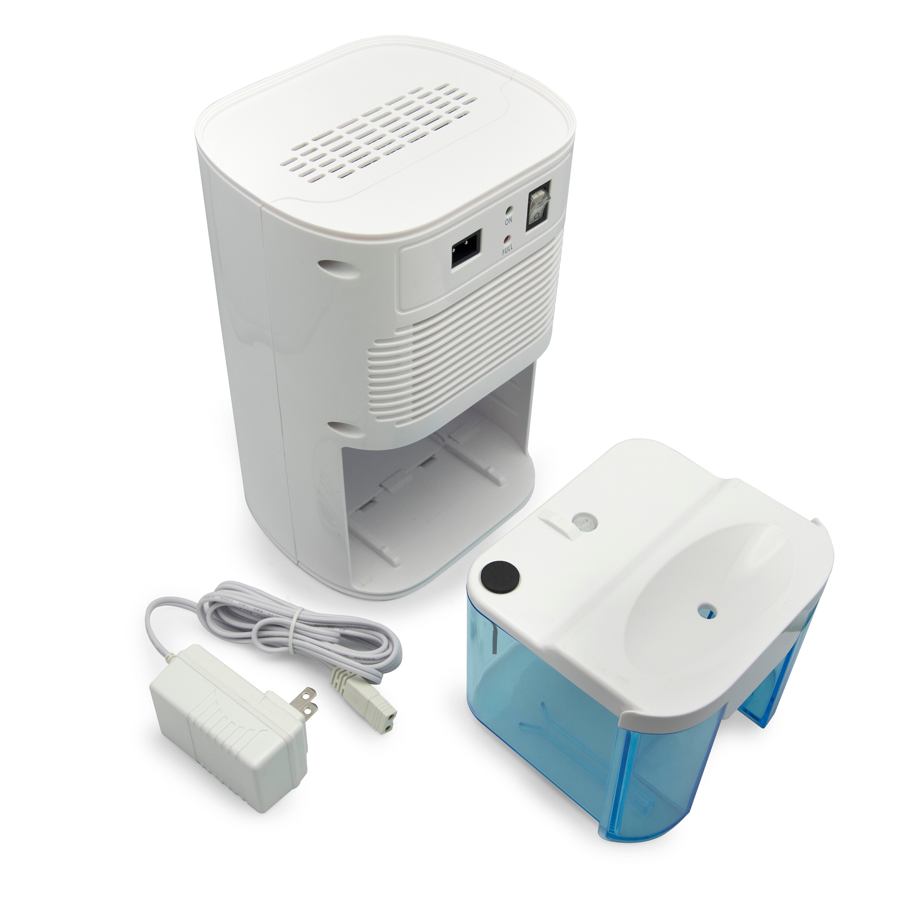 Pure Enrichment PureDry Mini Dehumidifier 0.53-Pint 1-Speed Dehumidifier (For Rooms 0- 150 sq ft)