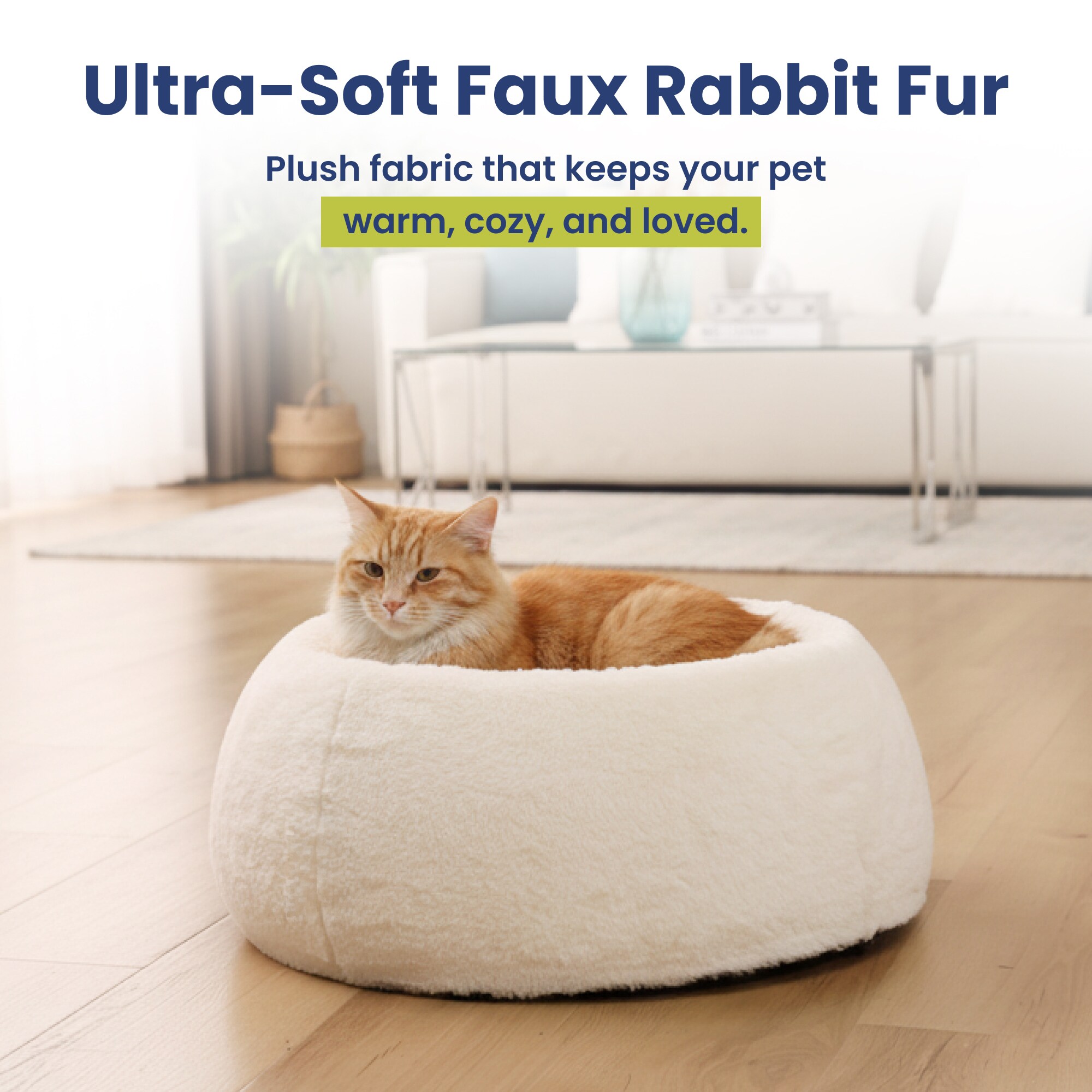 PawsPik PSPK-BD06-OMF-S-WHT Pet-Beds - View #9