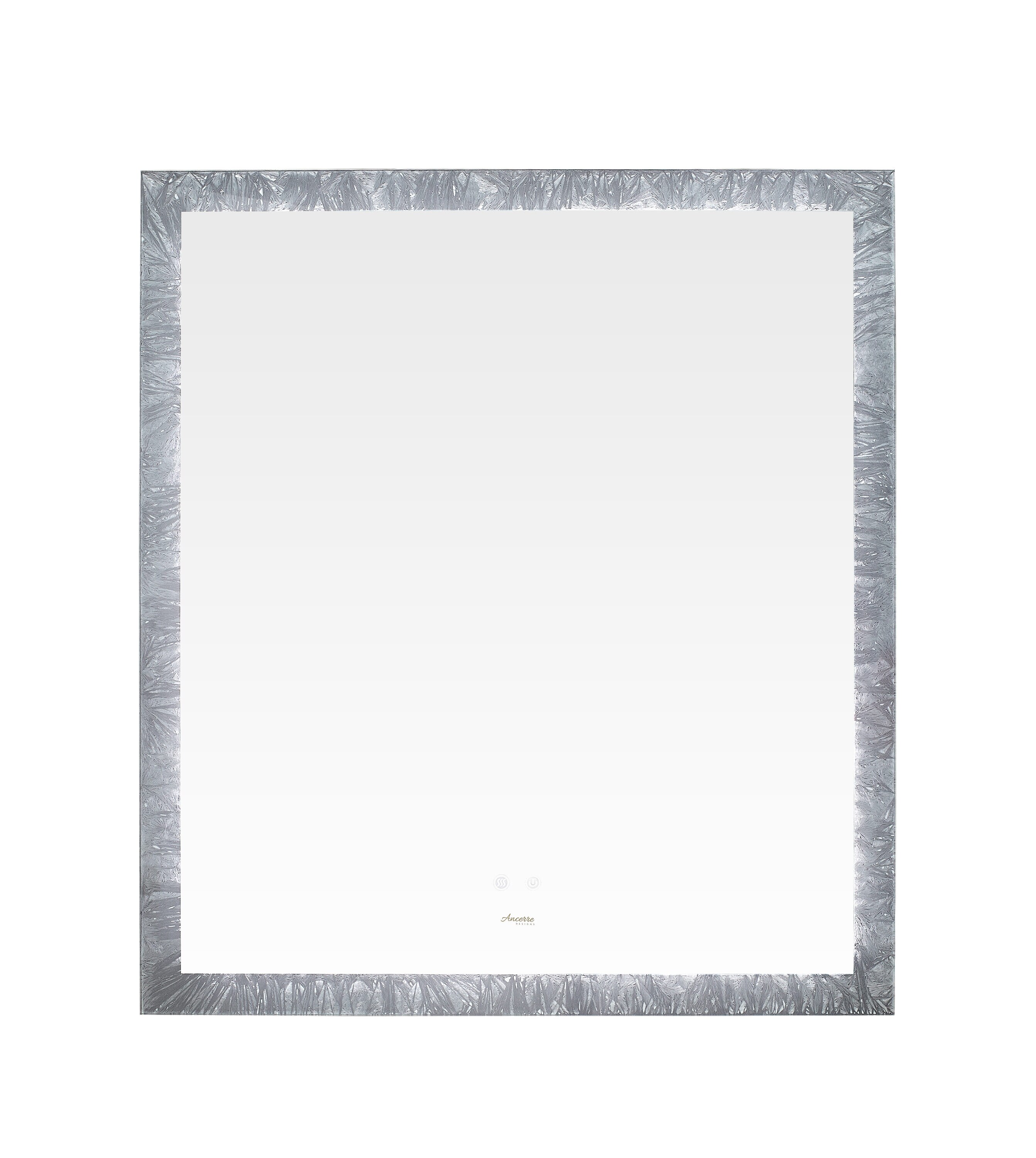 Ancerre Designs Immersion LED Frameless Mirror with Bluetooth, Defogger and Digital Display, 24 in. x 40 in.