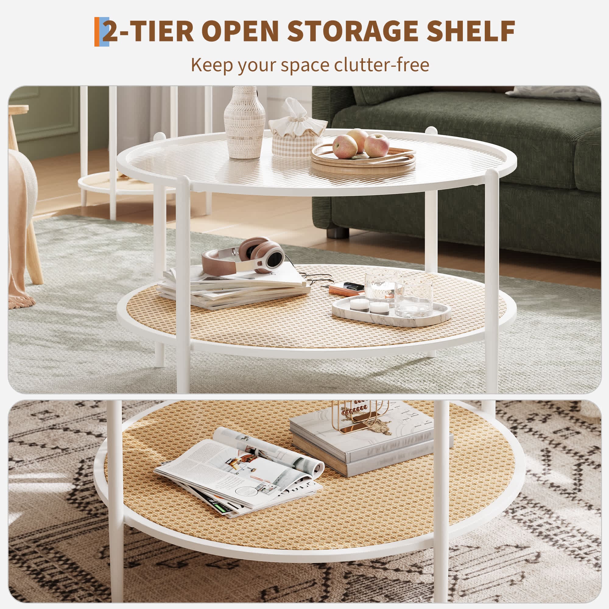 Qeetex PHK-346T83PK-HNN Coffee-Tables - View #2