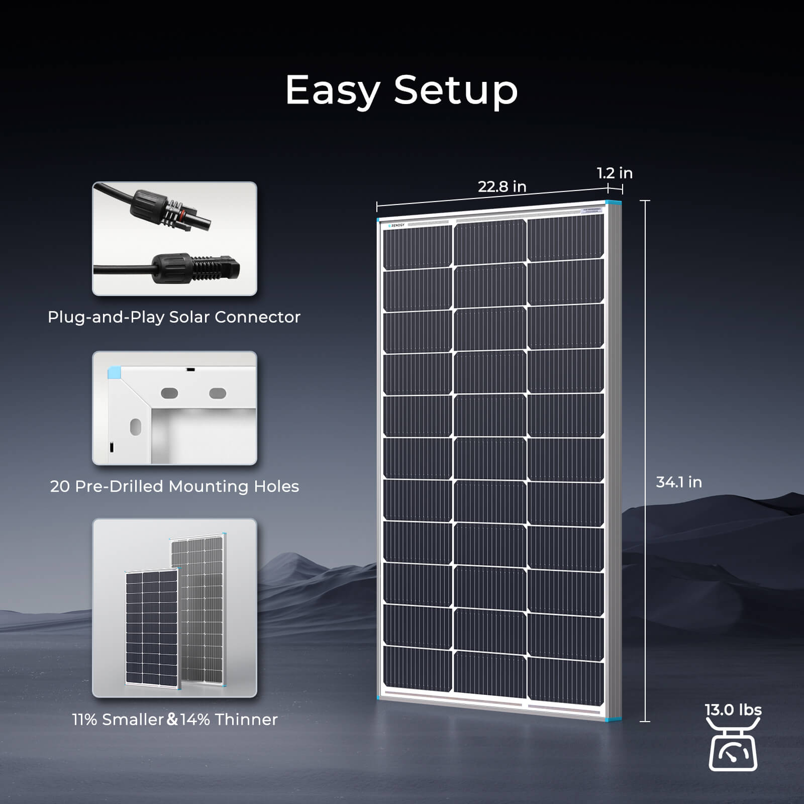 Renogy PREMIUM200D-RVR20 Solar-Panels - View #4