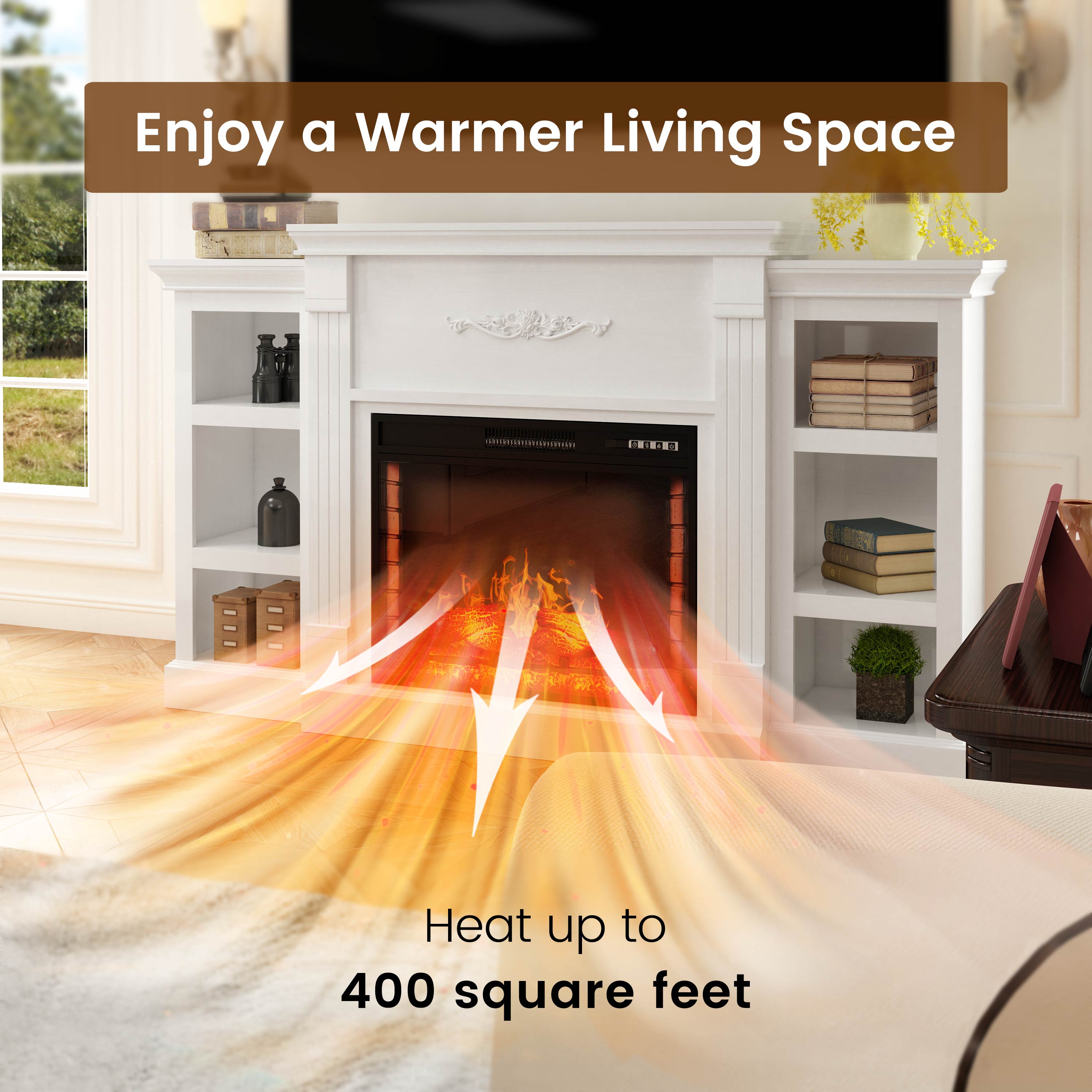 Mondawe MO-WE89176 Electric-Fireplaces - View #5