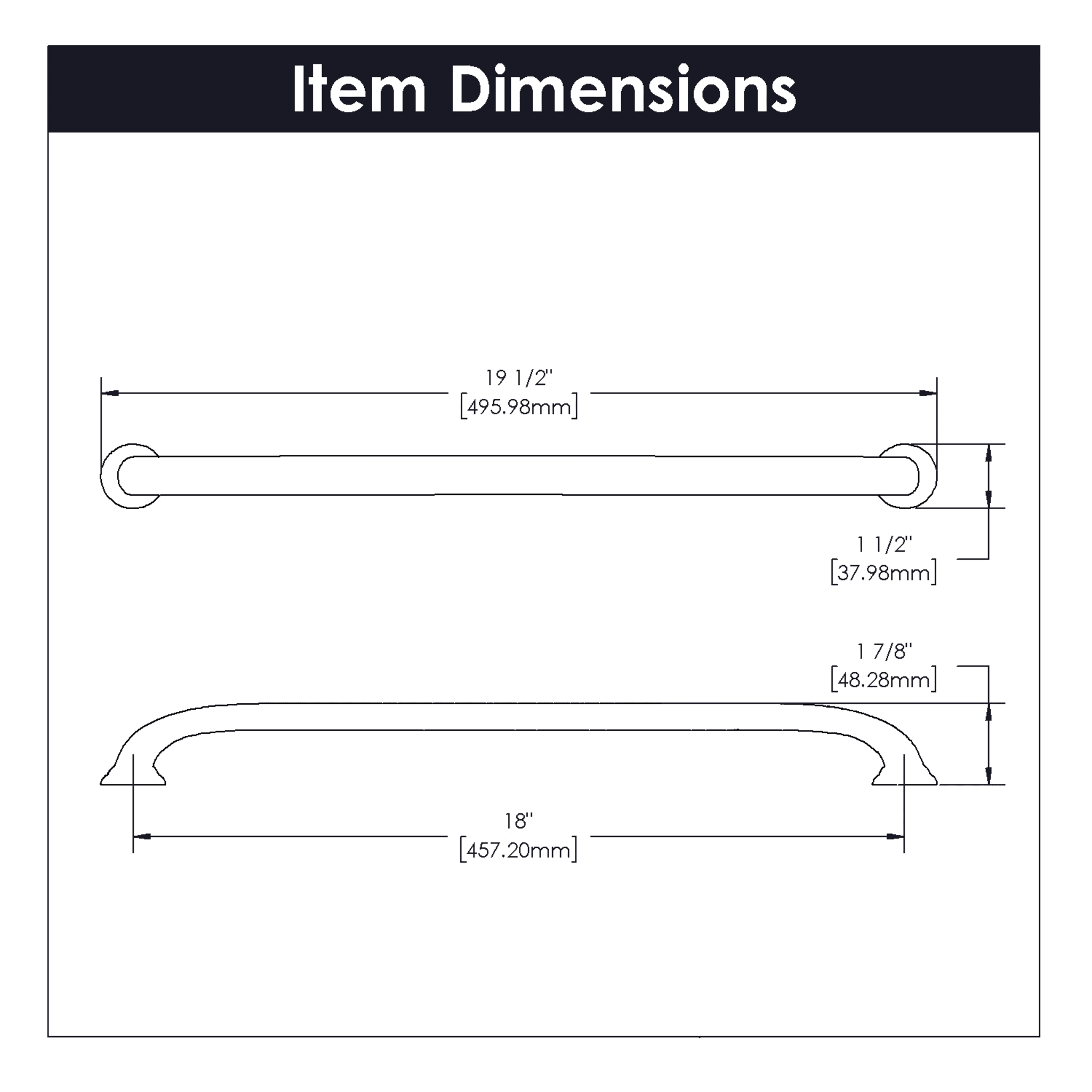 Hickory Hardware P3008-SS Cabinet-Pulls - View #4
