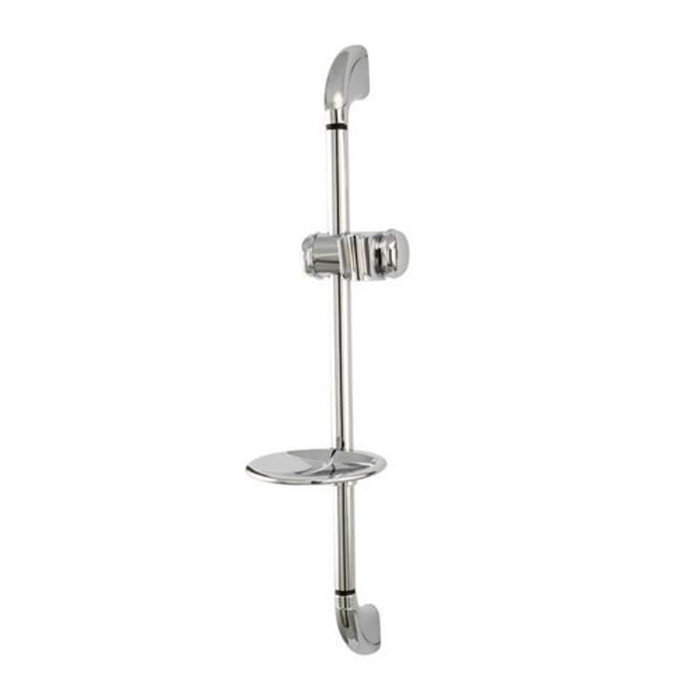 Elements of Design ESX2521SG Chrome 5.3-Inches Universal Bathtub/Shower Slide bar
